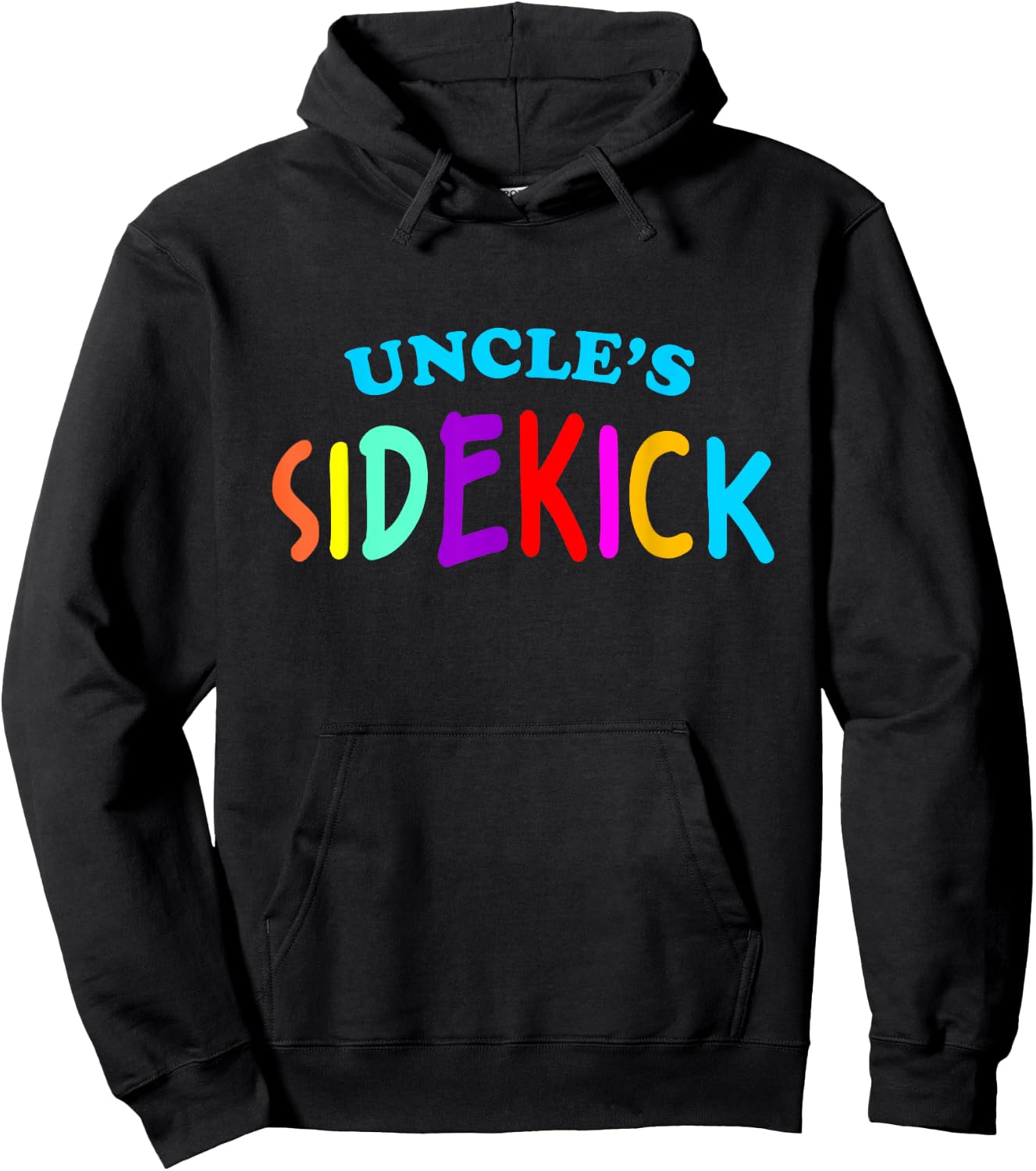 Shirts For Kids Uncle's Sidekick Kids Clothes Hoodie - Hoodie | Black