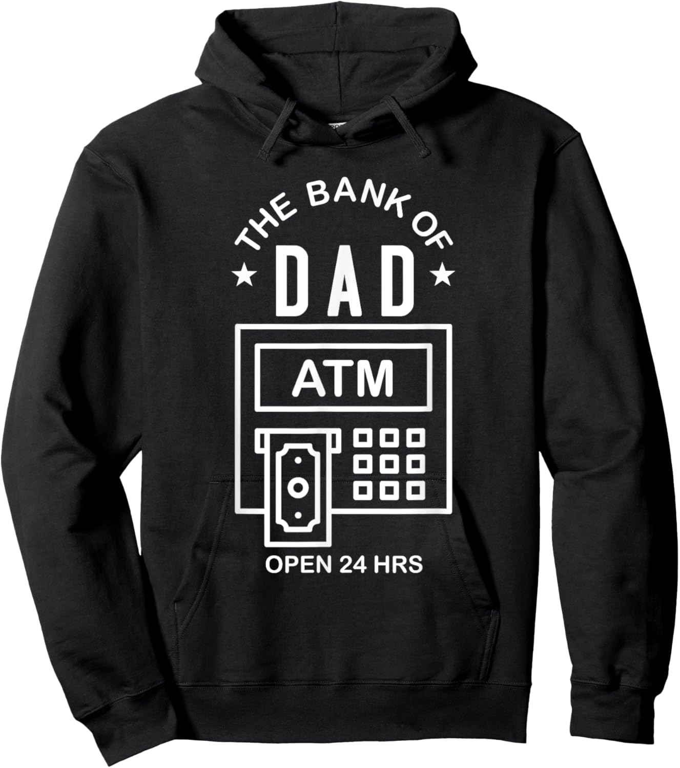The Bank of Dad ATM Hoodie - Hoodie | Black