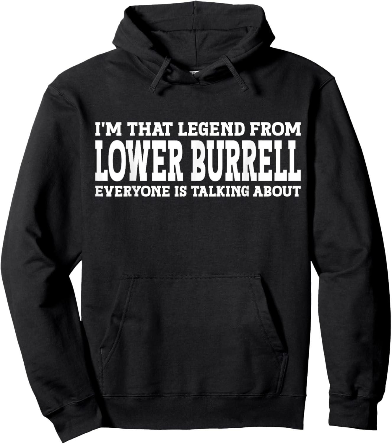 Lower Burrell Hometown PA Pennsylvania City Lower Burrell Hoodie - Hoodie | Black