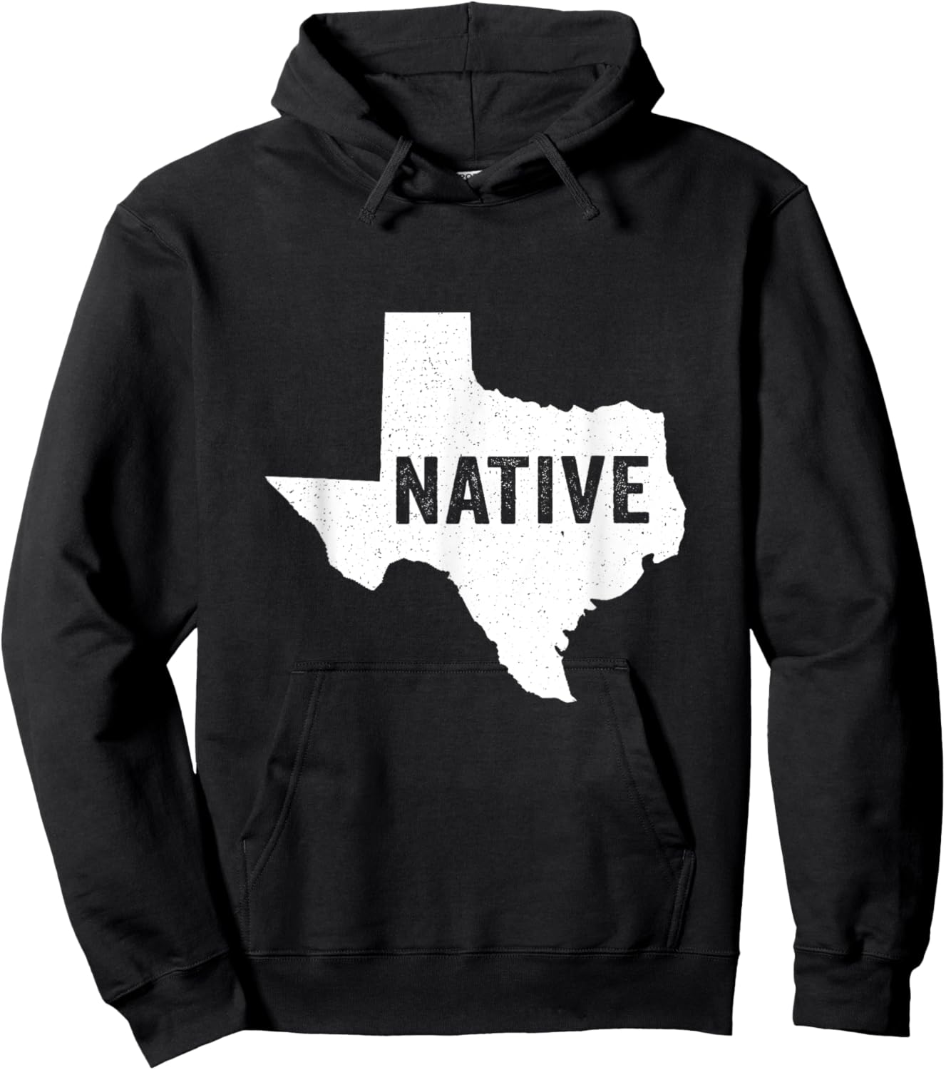 Native Texan Patriotic American Born USA Texas Lonestar Love Hoodie - Hoodie | Black
