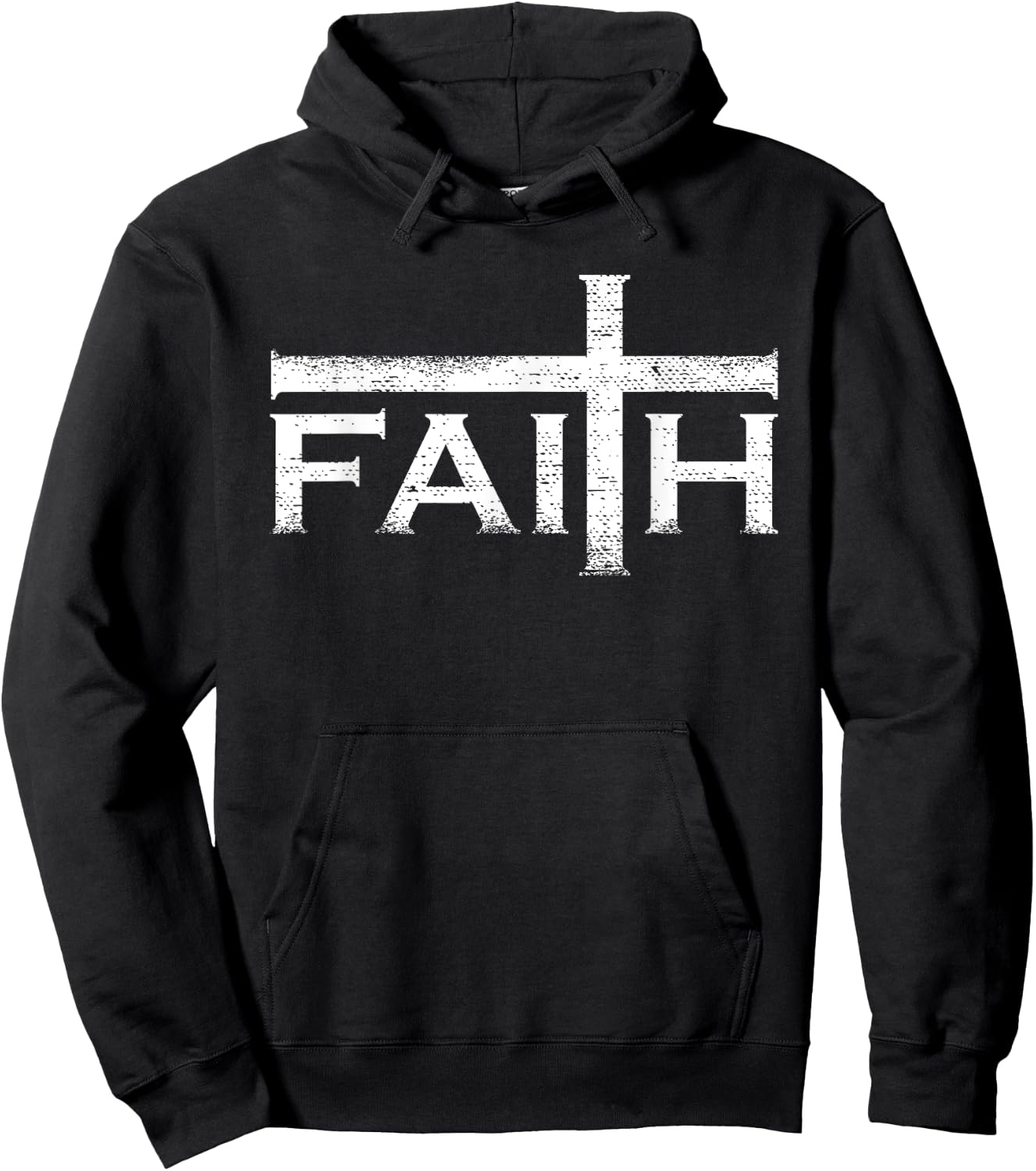 Christian Faith And Cross Jesus Believer Gift Women Hoodie - Hoodie | Black