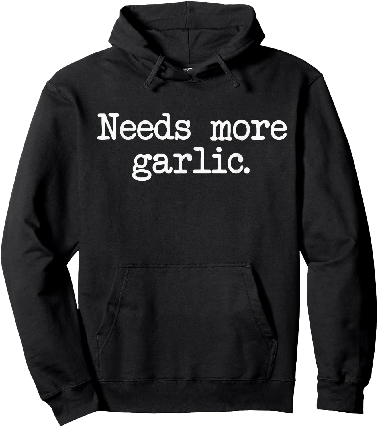 Needs More Garlic Garlicologist Funny Cook or Chef T Shirt Hoodie - Hoodie | Black