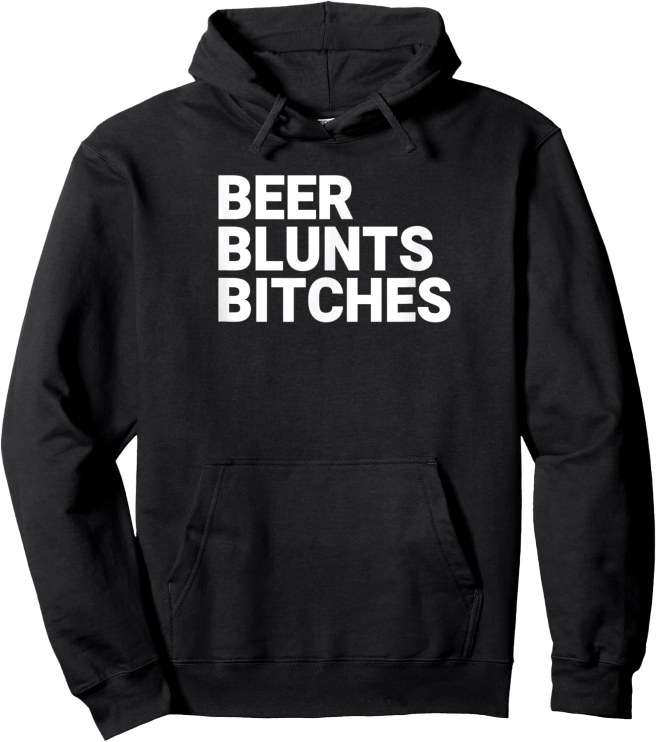 Beer Blunts Bitches Hoodie - Hoodie | Black