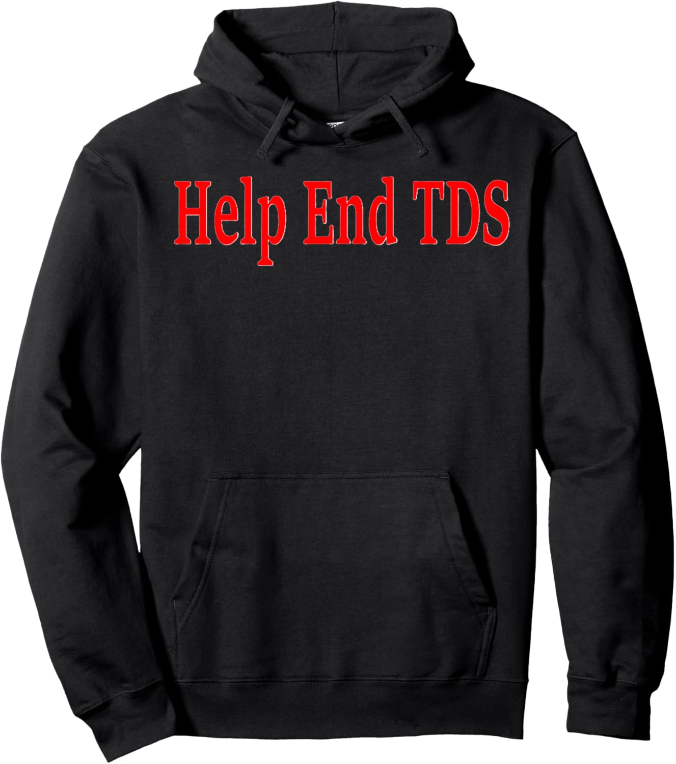Help End TDS Hoodie - Hoodie | Black