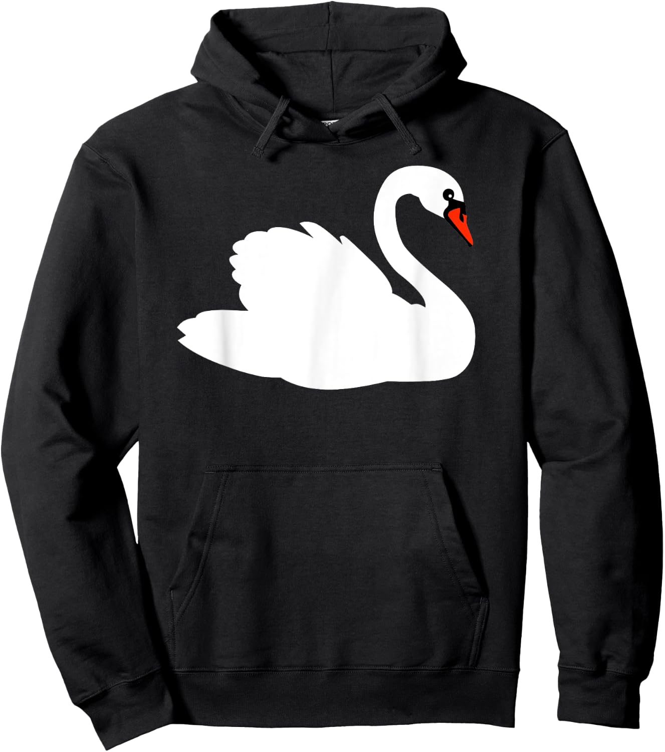 Swan Hoodie - Hoodie | Black