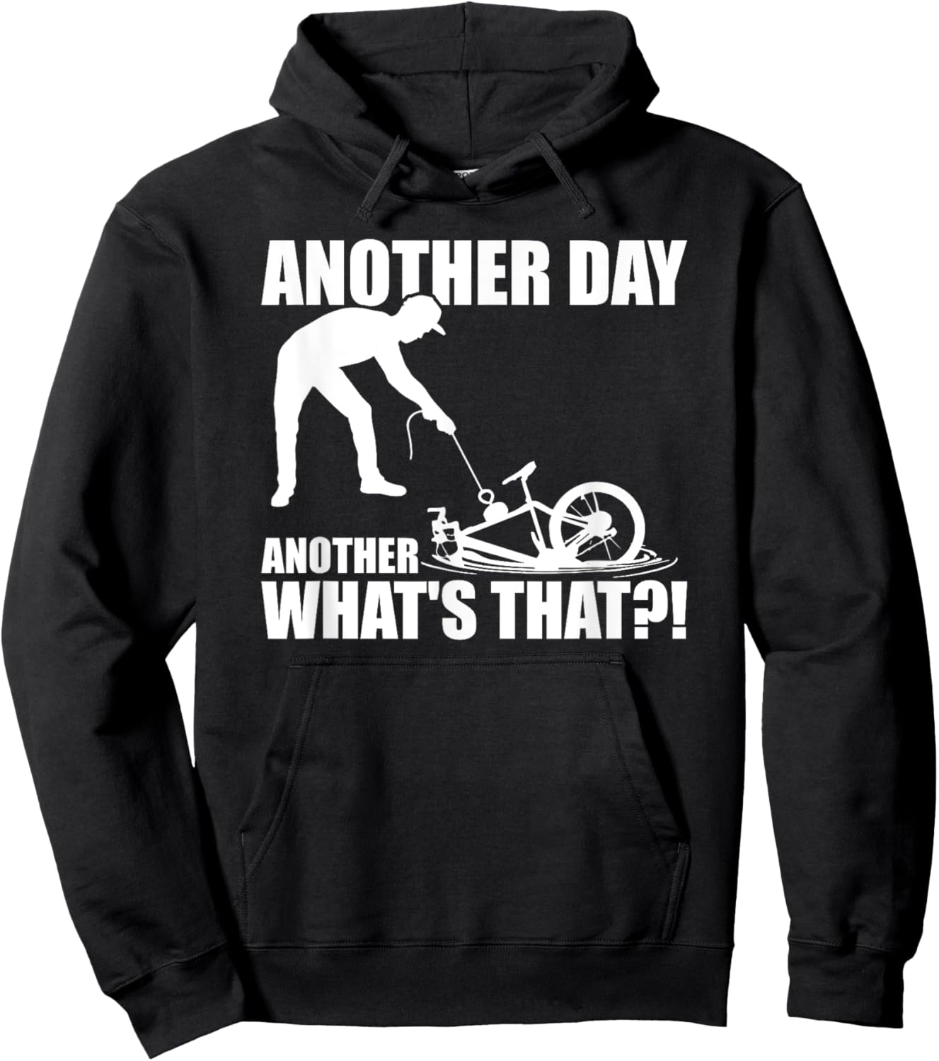 Another Day Another What's That Magnet Fishing Hoodie - Hoodie | Black