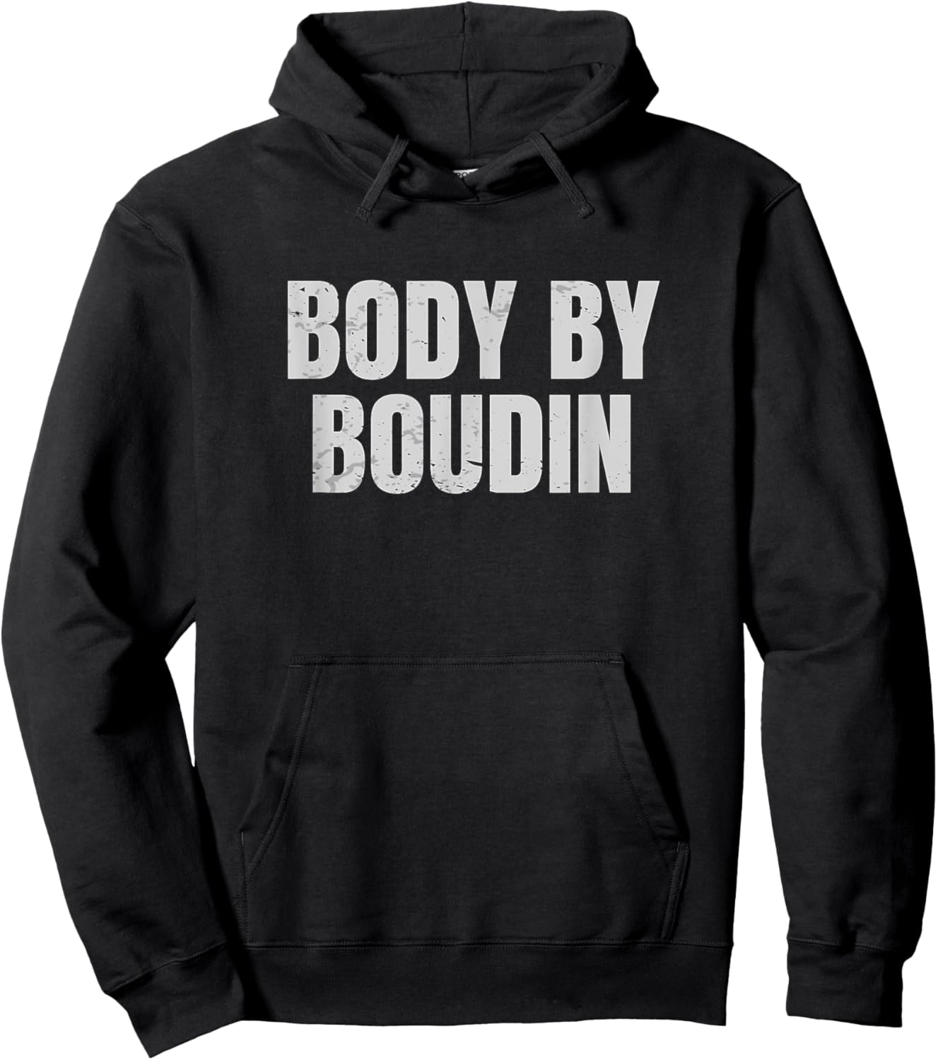 Body By Boudin Funny Louisiana Cajun Food Hoodie - Hoodie | Black