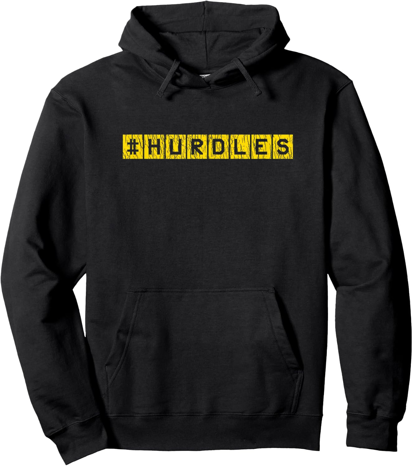 Hashtag Hurdles - Fun Design If You Run Hurdles Hoodie - Hoodie | Black