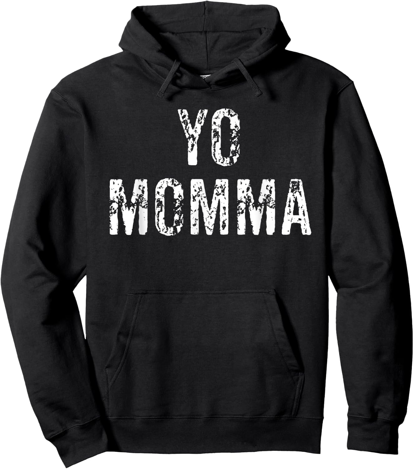 Yo Momma Funny Basketball Saying Hoodie - Hoodie | Black