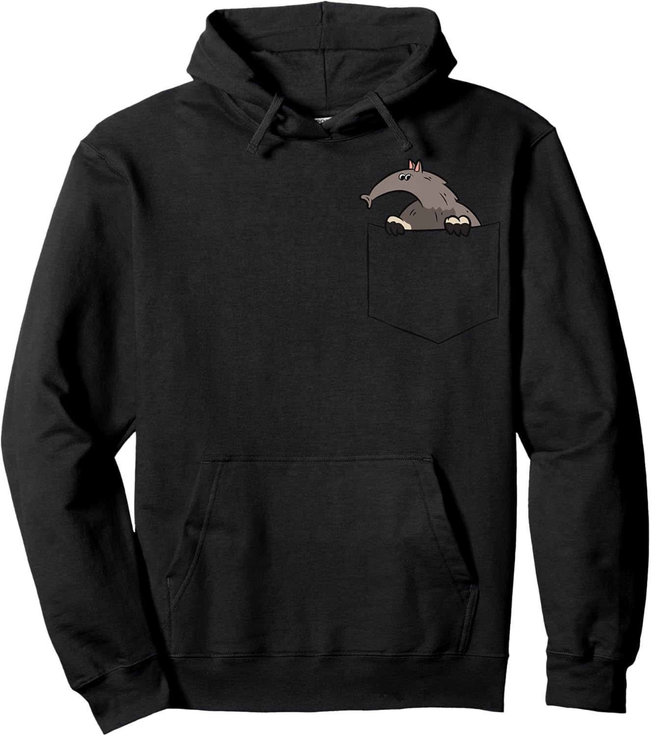 Anteater Aardvark In a Pocket Anteater Hoodie - Hoodie | Black