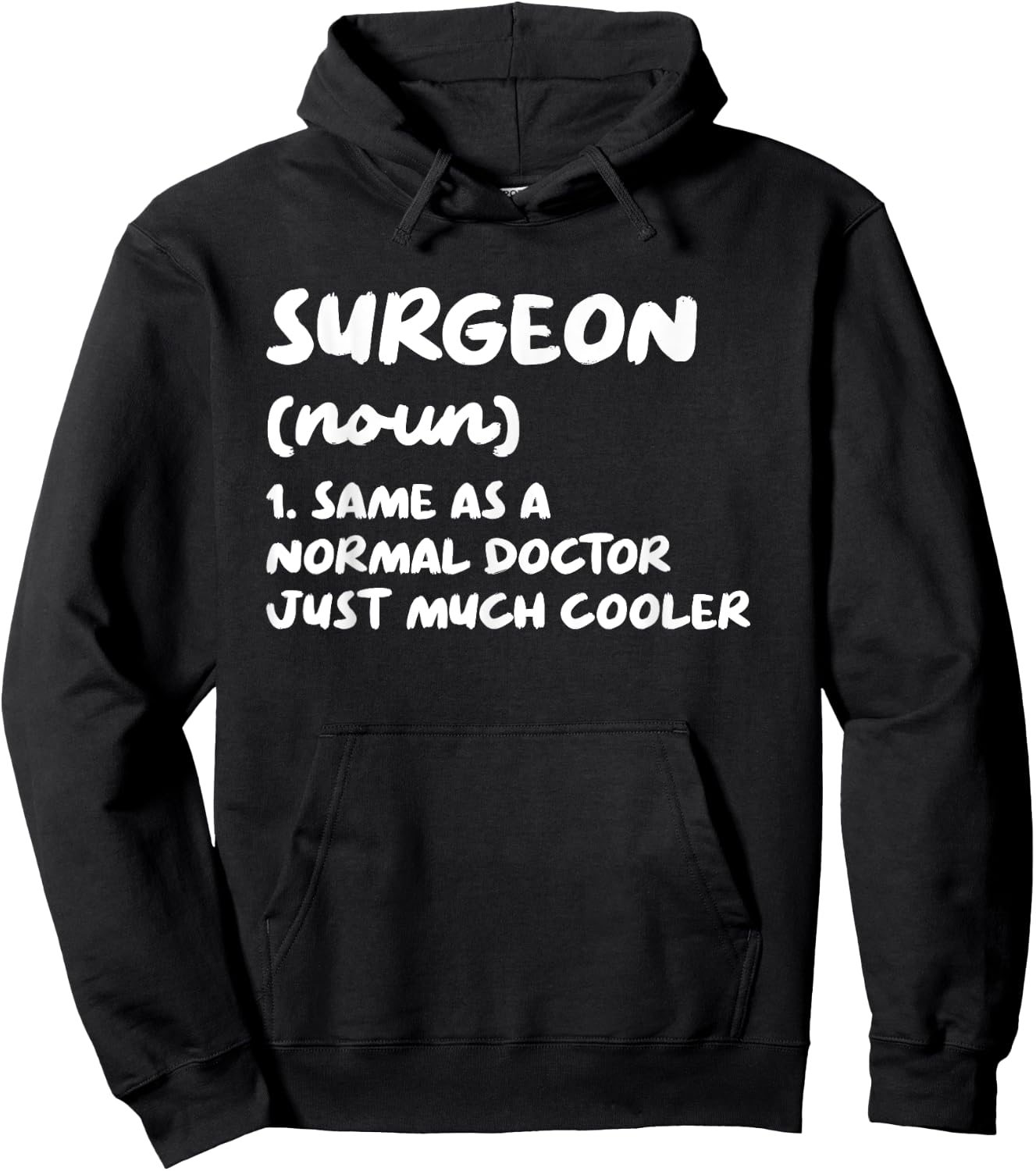 Surgeon Definition Surgery Doctor Hoodie - Hoodie | Black