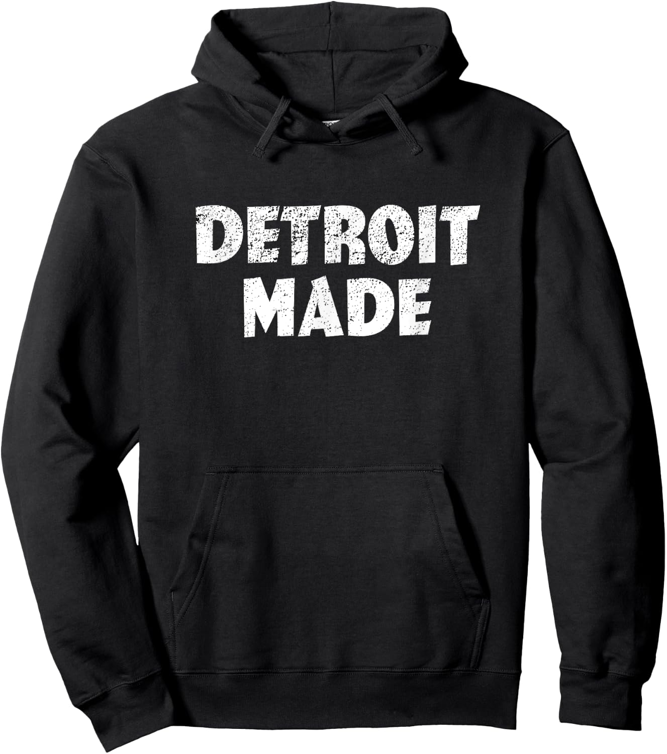 Funny Detroit Made Michigan Pride Souvenir Detroit Hoodie - Hoodie | Black