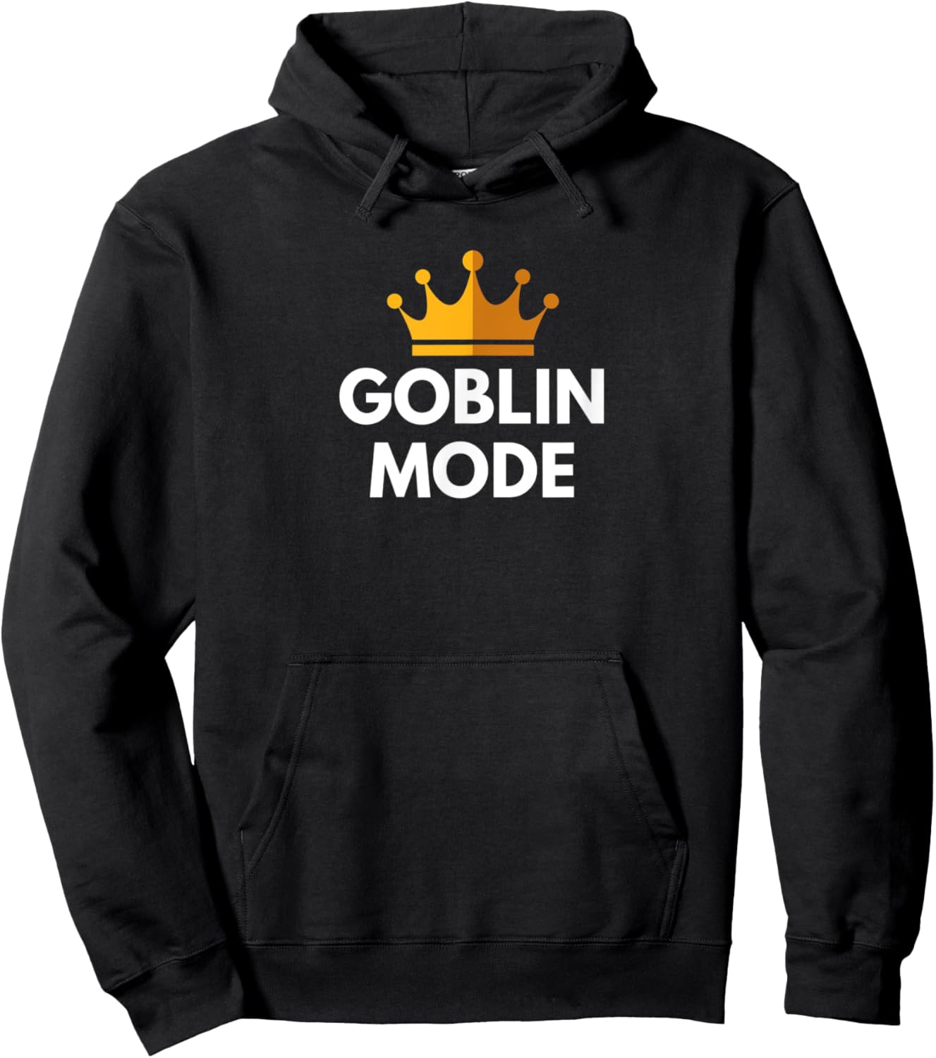 Goblin Mode King Hoodie - Hoodie | Black