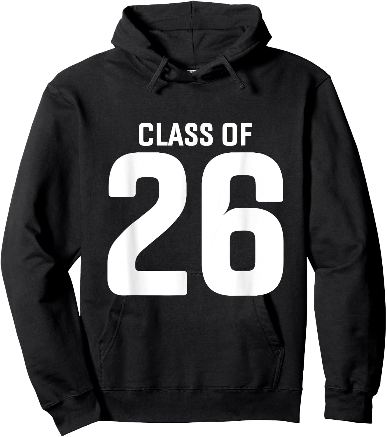 Senior 2026 Class of 2026 Seniors Graduation 2026 Senior 26 Hoodie - Hoodie | Black