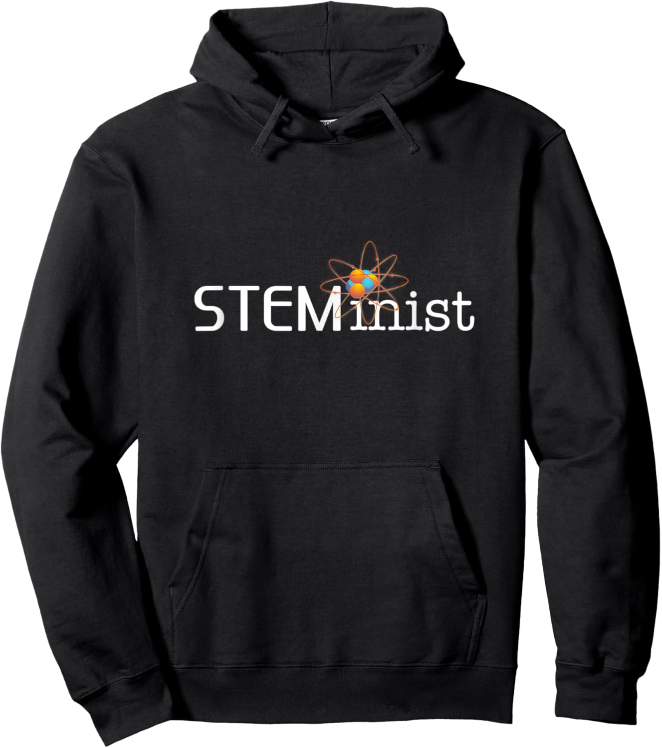 STEMinist Women in STEM Girls Science Tech Engineering Math Hoodie - Hoodie | Black