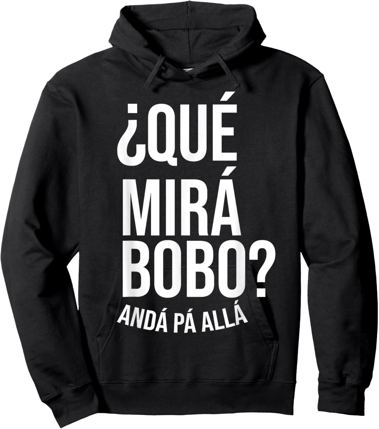 Qué Miras Bobo - Qué Mira Bobo Hoodie - Hoodie | Black