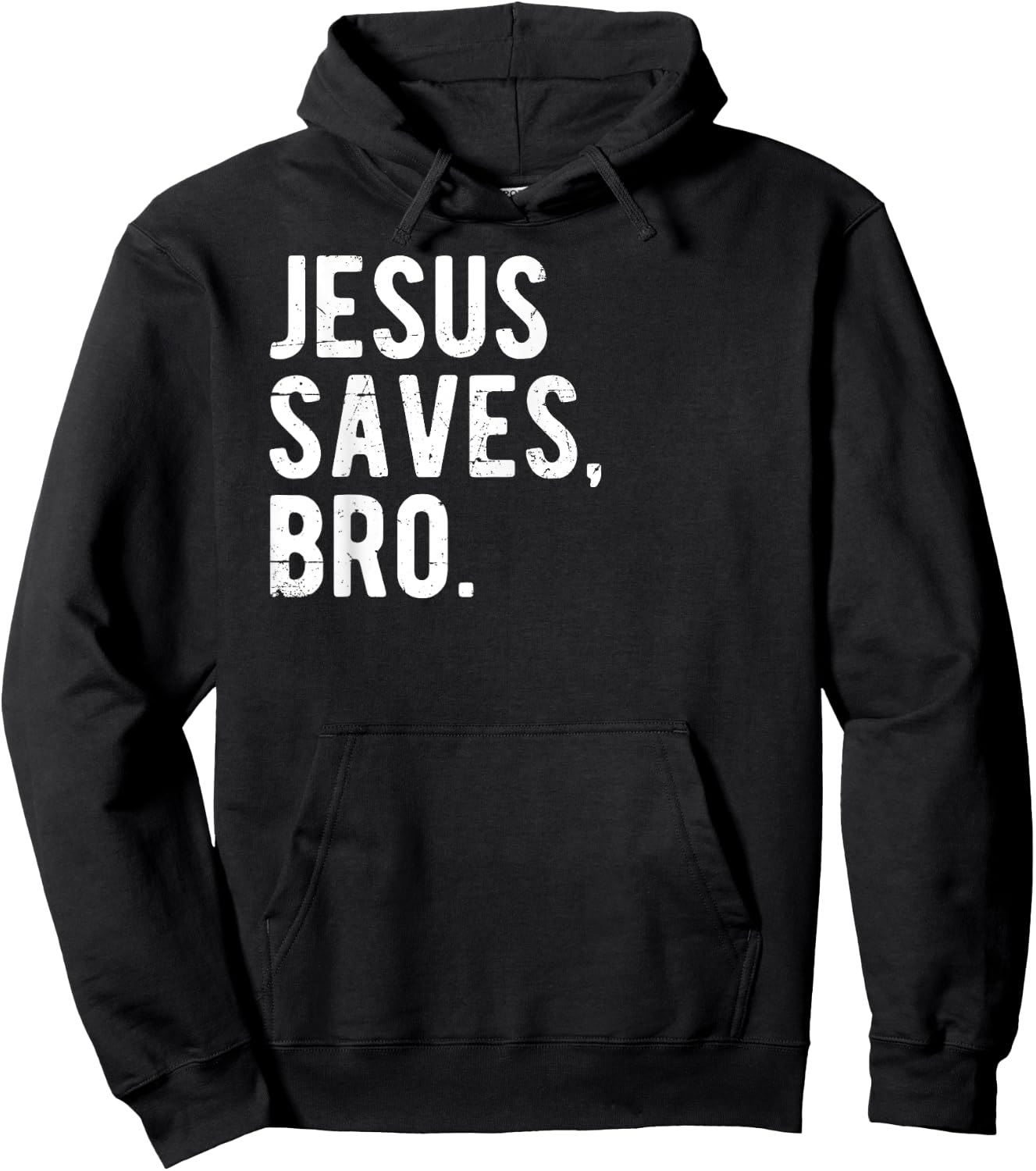 Jesus Saves Bro - Share The Message Gift Hoodie - Hoodie | Black