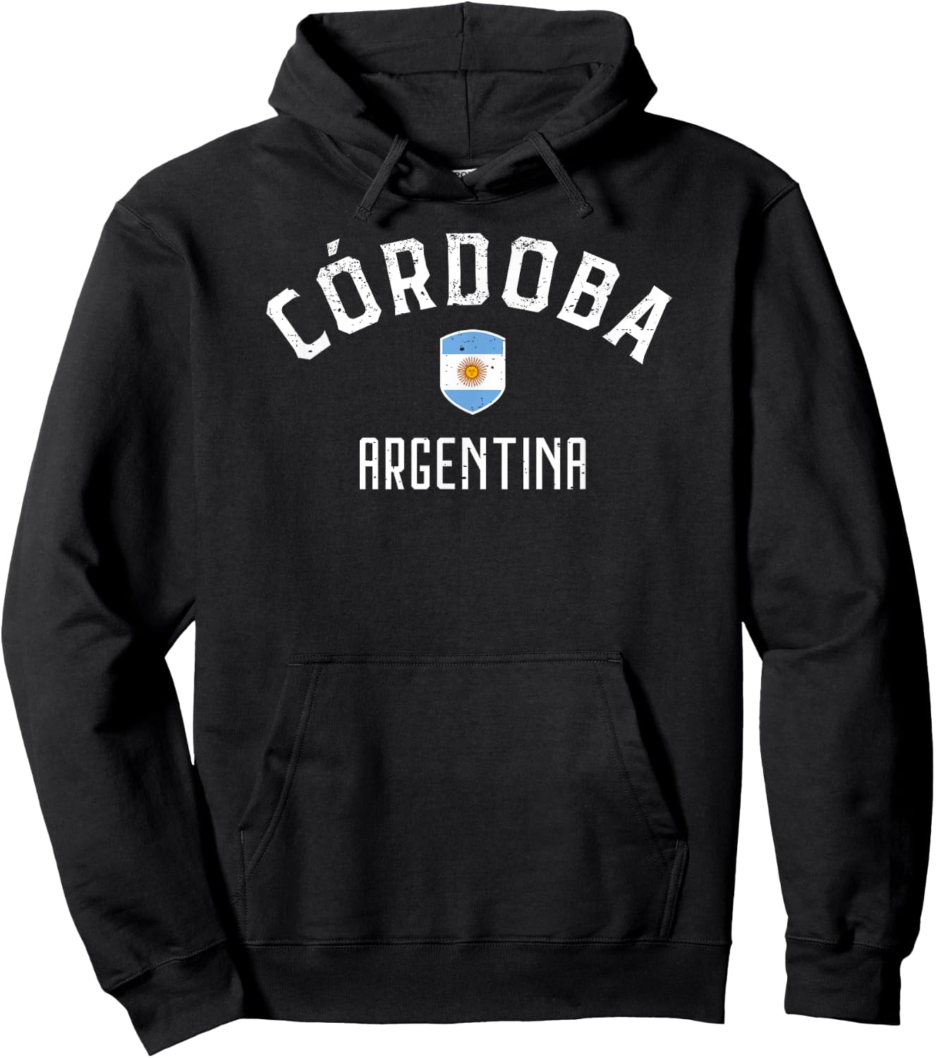 Cordoba Argentina - Argentinian Flag Hoodie - Hoodie | Black