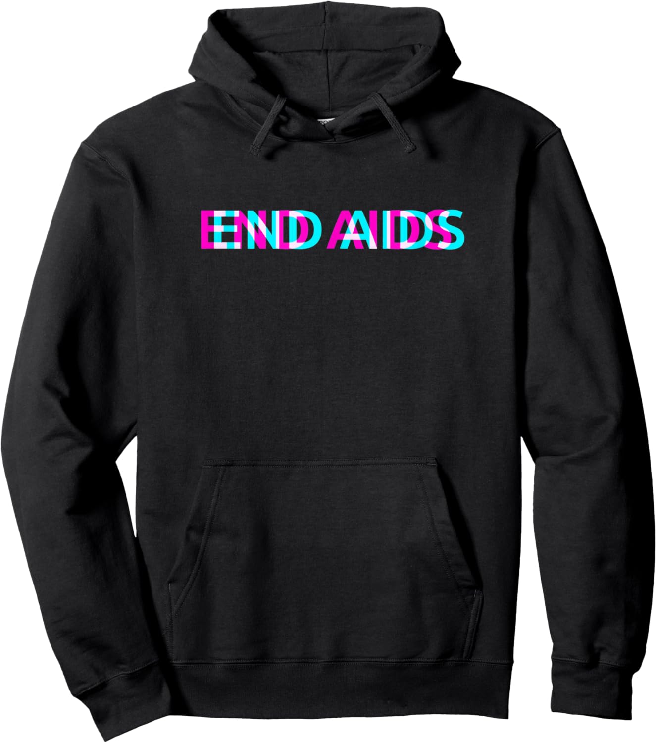 World Aids Day HIV Awareness End Aids Hoodie - Hoodie | Black