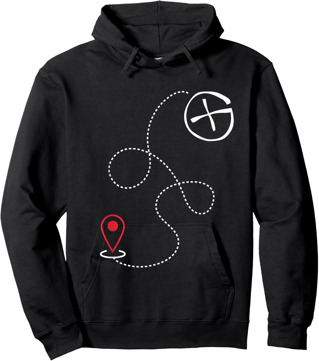 Funny Geocacher I Nerdy Outdoors I Geocaching Hoodie - Hoodie | Black