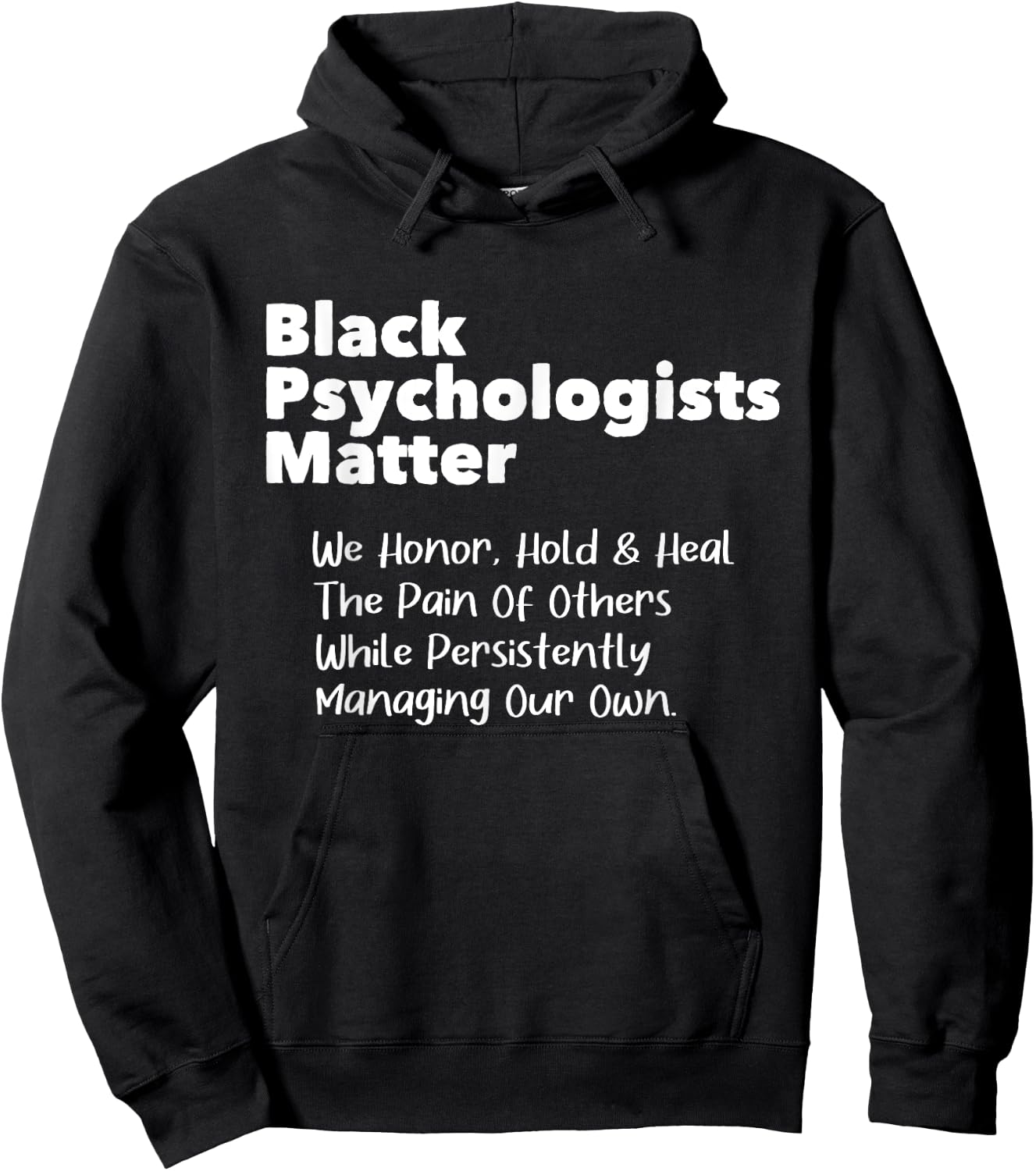 Black Psychologists Matter - African American Psychology Hoodie - Hoodie | Black