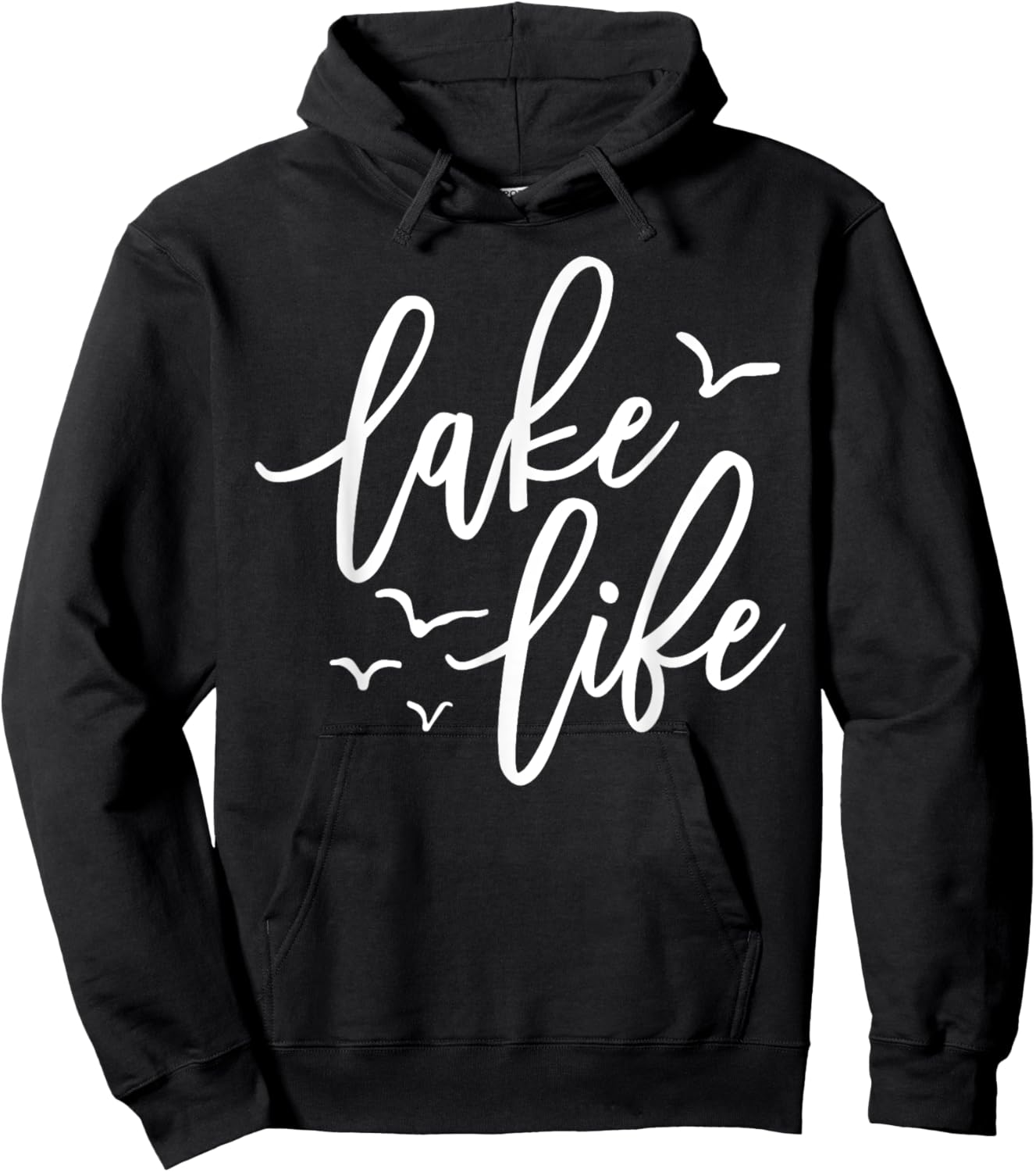 Lake Life Vibes Vacation Mode Kids Lake Hoodie - Hoodie | Black