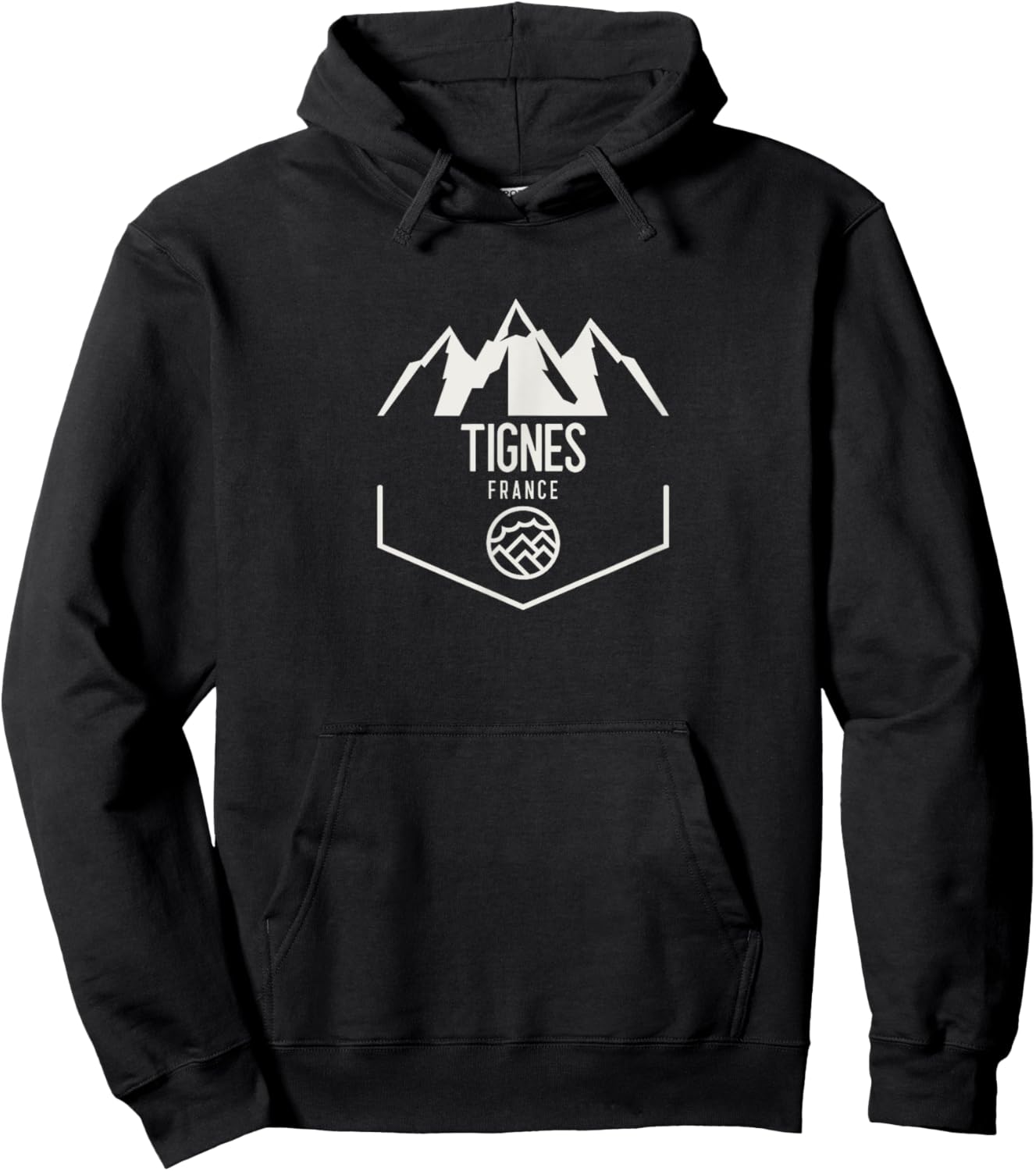 Tignes France Hoodie - Hoodie | Black