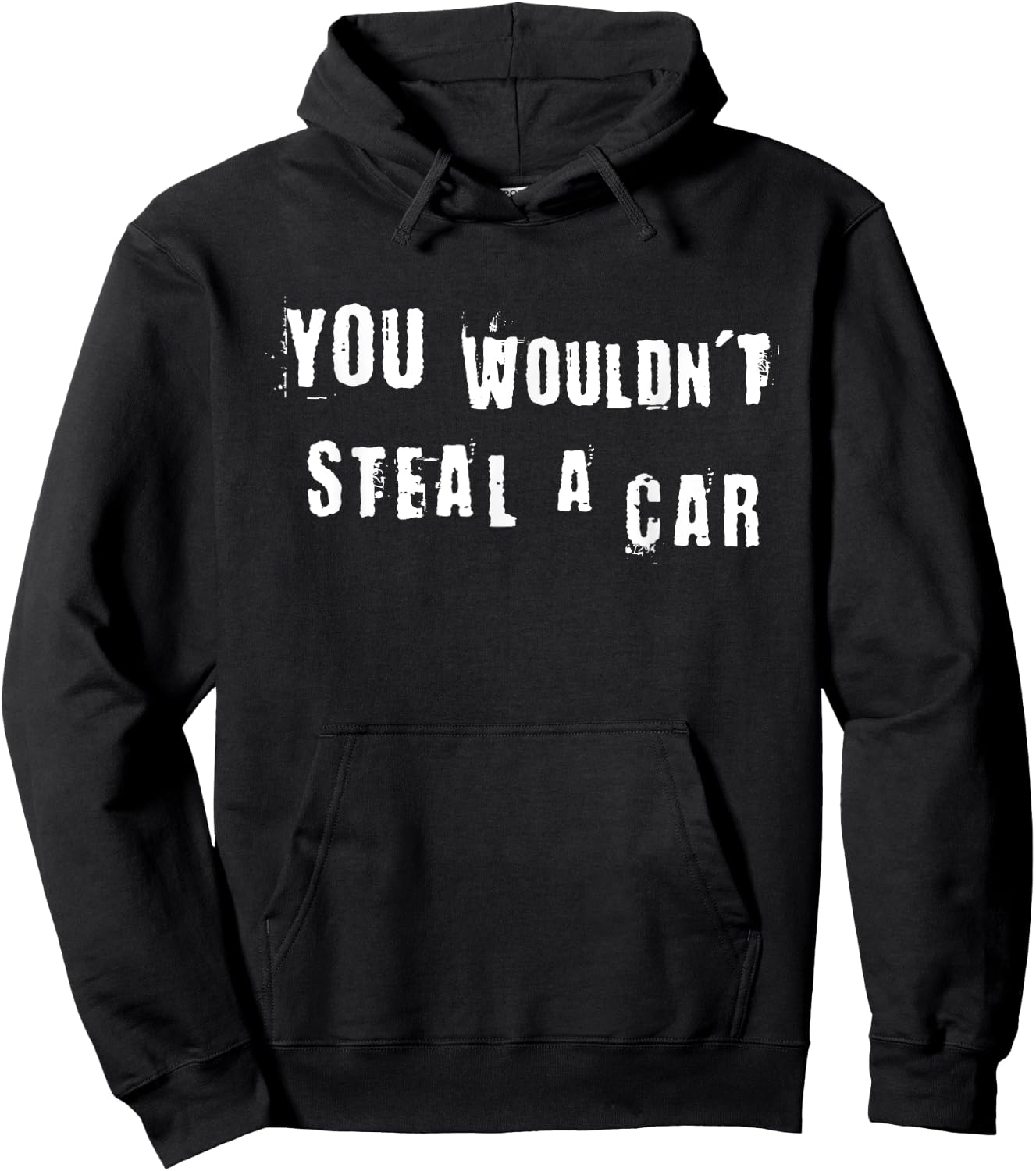 You Wouldn't Steal a Car, Funny Costume, Pirate Theme Party Hoodie - Hoodie | Black