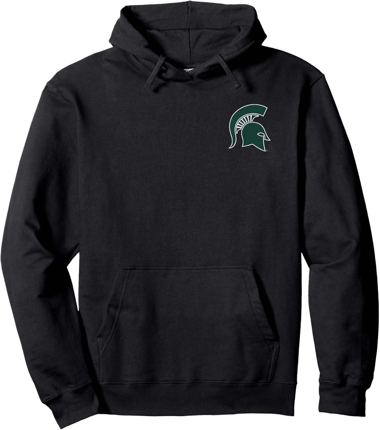 Michigan State MSU Spartans Primary Left Chest Hoodie - Hoodie | Black