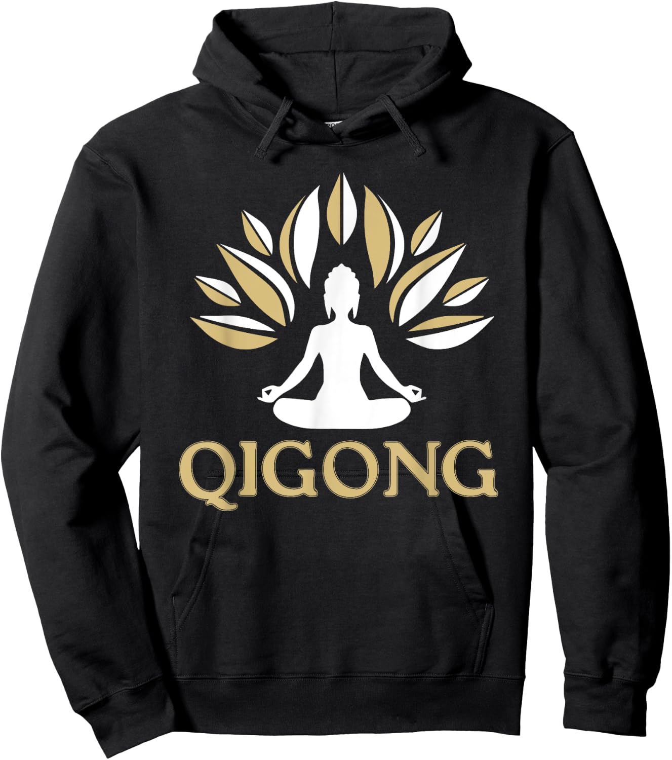 Qi Gong Clothing for Meditation Training Hoodie - Hoodie | Black