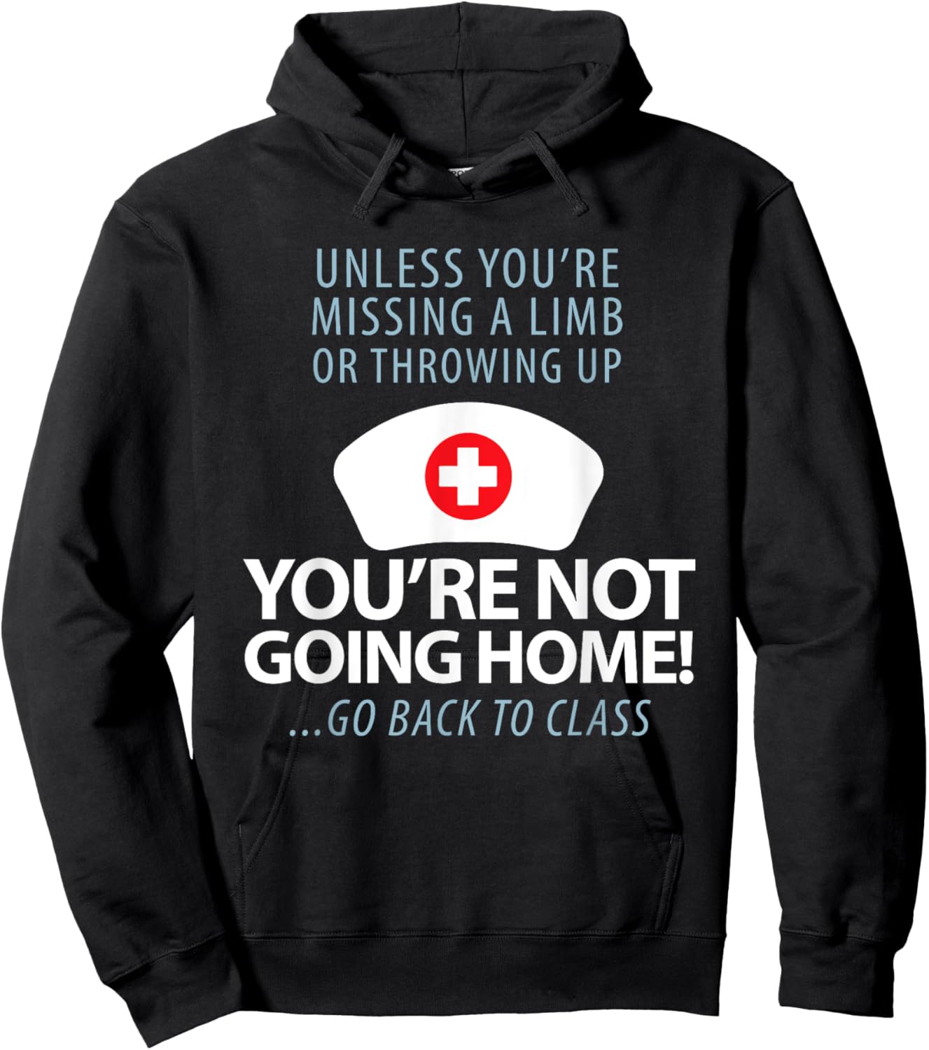 School Nurse Saying Appreciation Medical Nursing Nurse Day Hoodie - Hoodie | Black
