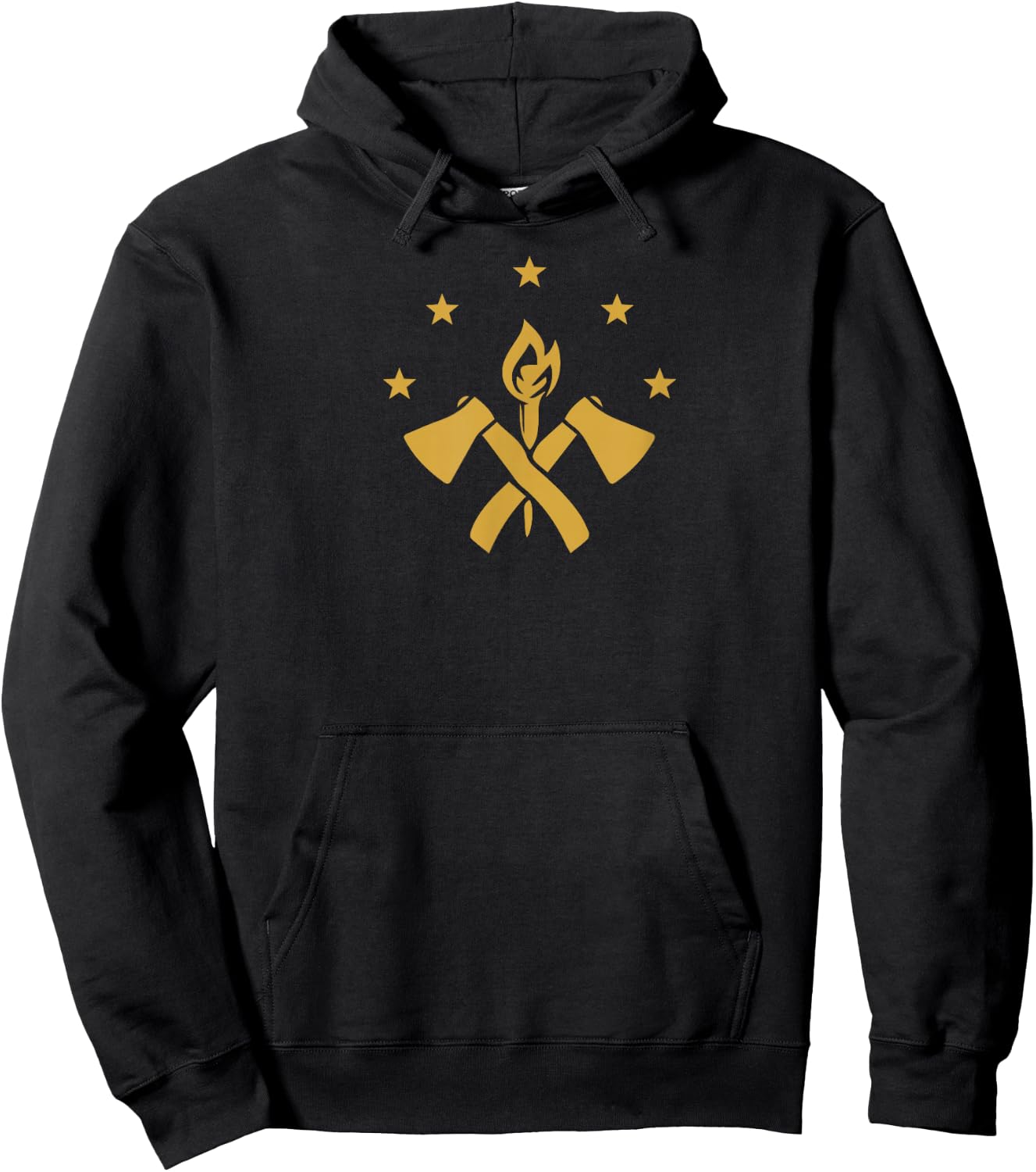 FBA Maroon Flag Foundational Black American Hoodie - Hoodie | Black