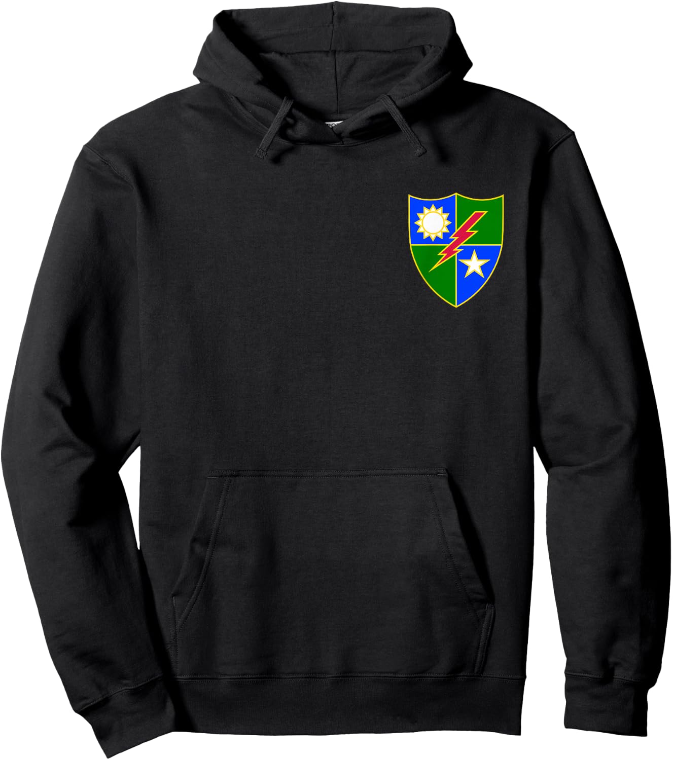 Army 75th Ranger Regiment Fort Benning Special Operations Hoodie - Hoodie | Black
