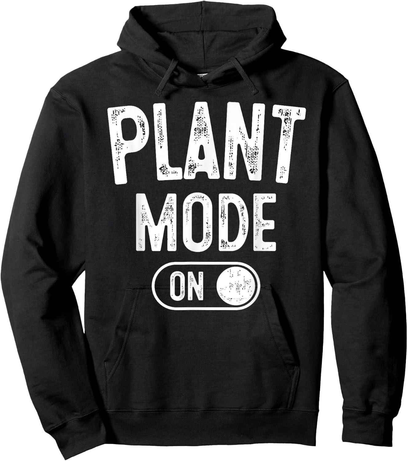Plant Mode On Costume Funny Gardening Gift Gardener Florist Hoodie - Hoodie | Black