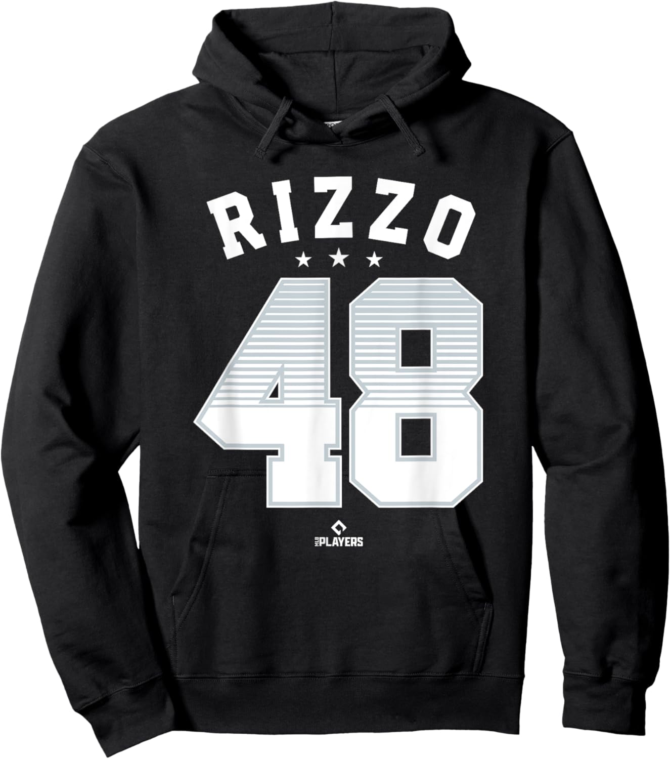Anthony Rizzo 48 New York MLBPA Hoodie - Hoodie | Black