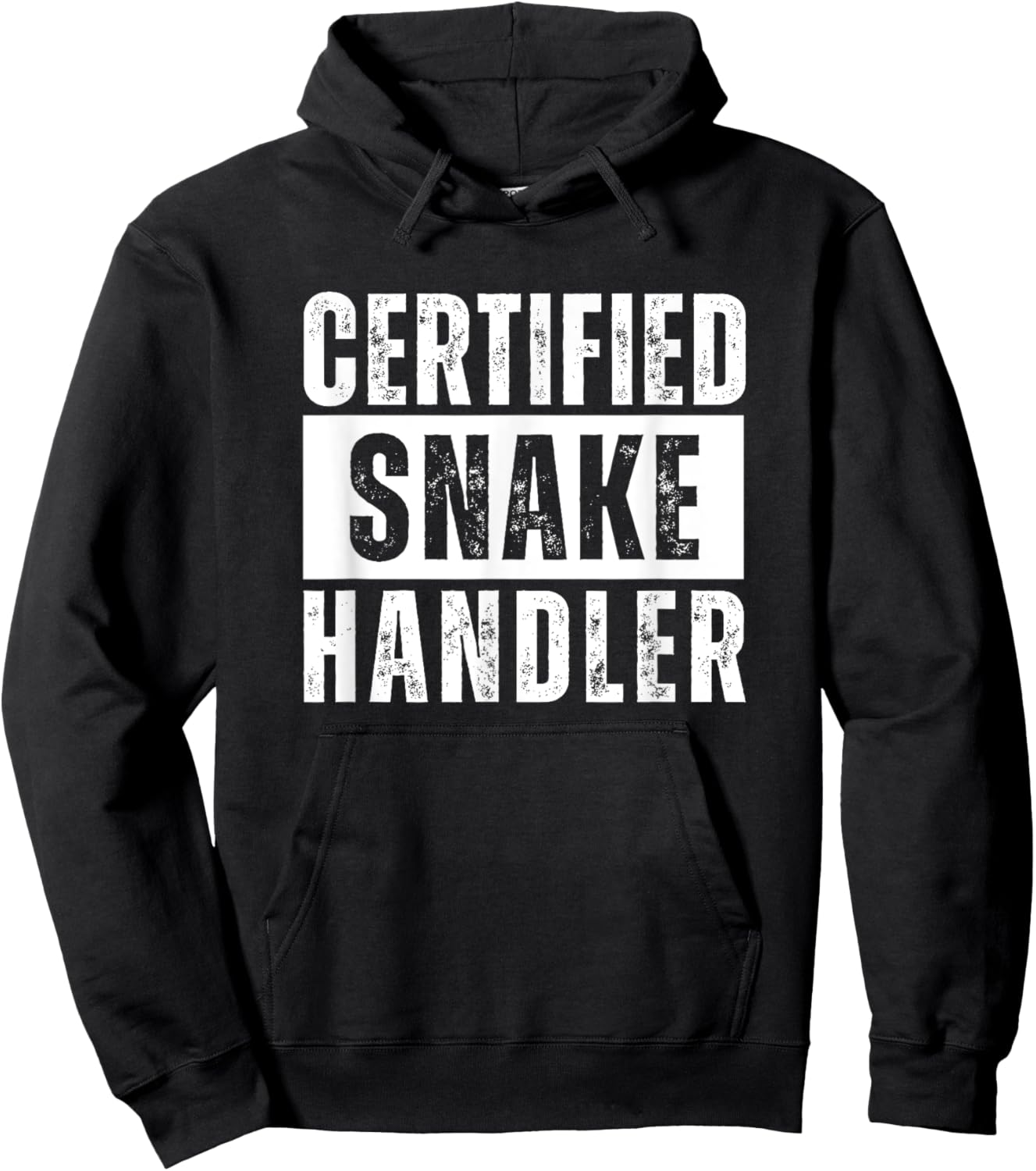 Certified Snake Handler Hoodie - Hoodie | Black