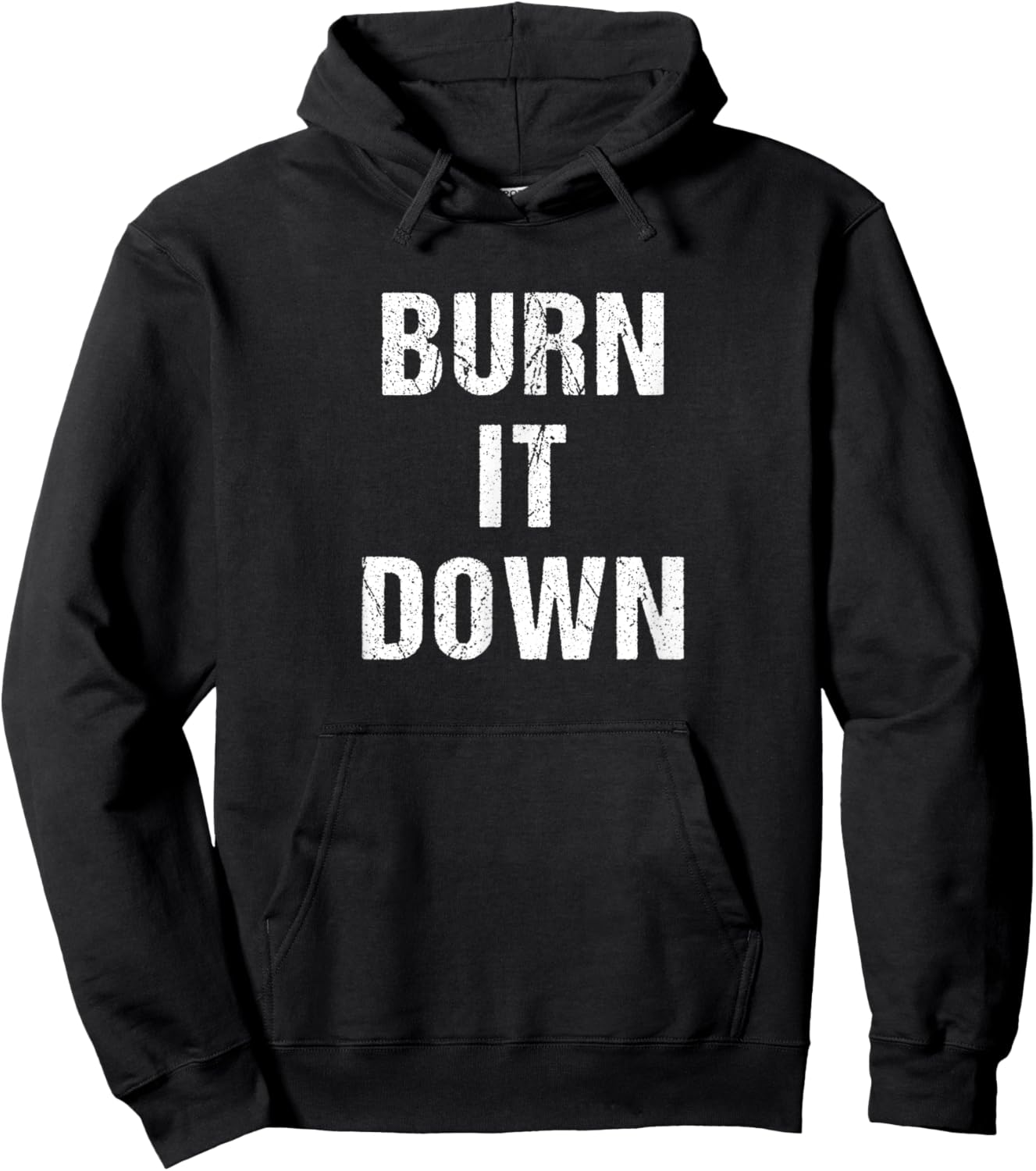Burn It Down Hoodie - Hoodie | Black