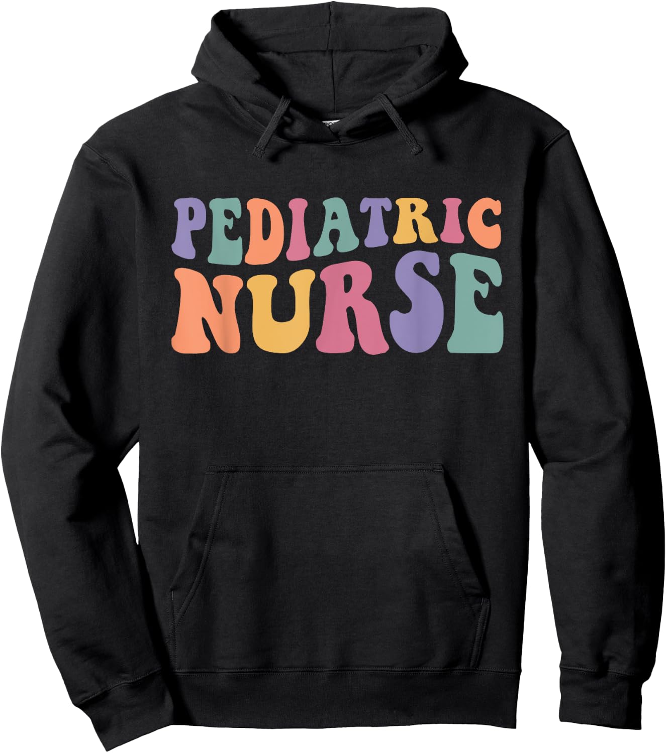 Pediatric Nurse Groovy Nursing School Women Hoodie - Hoodie | Black