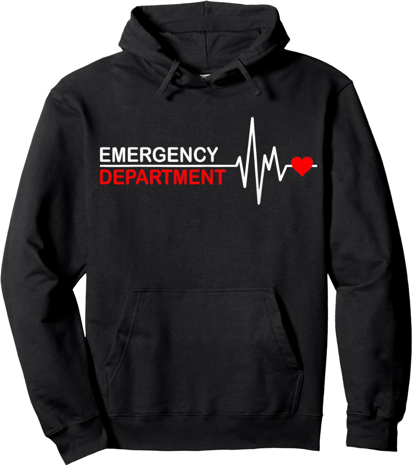 Emergency Department Emergency Room Healthcare Nursing Nurse Hoodie - Hoodie | Black