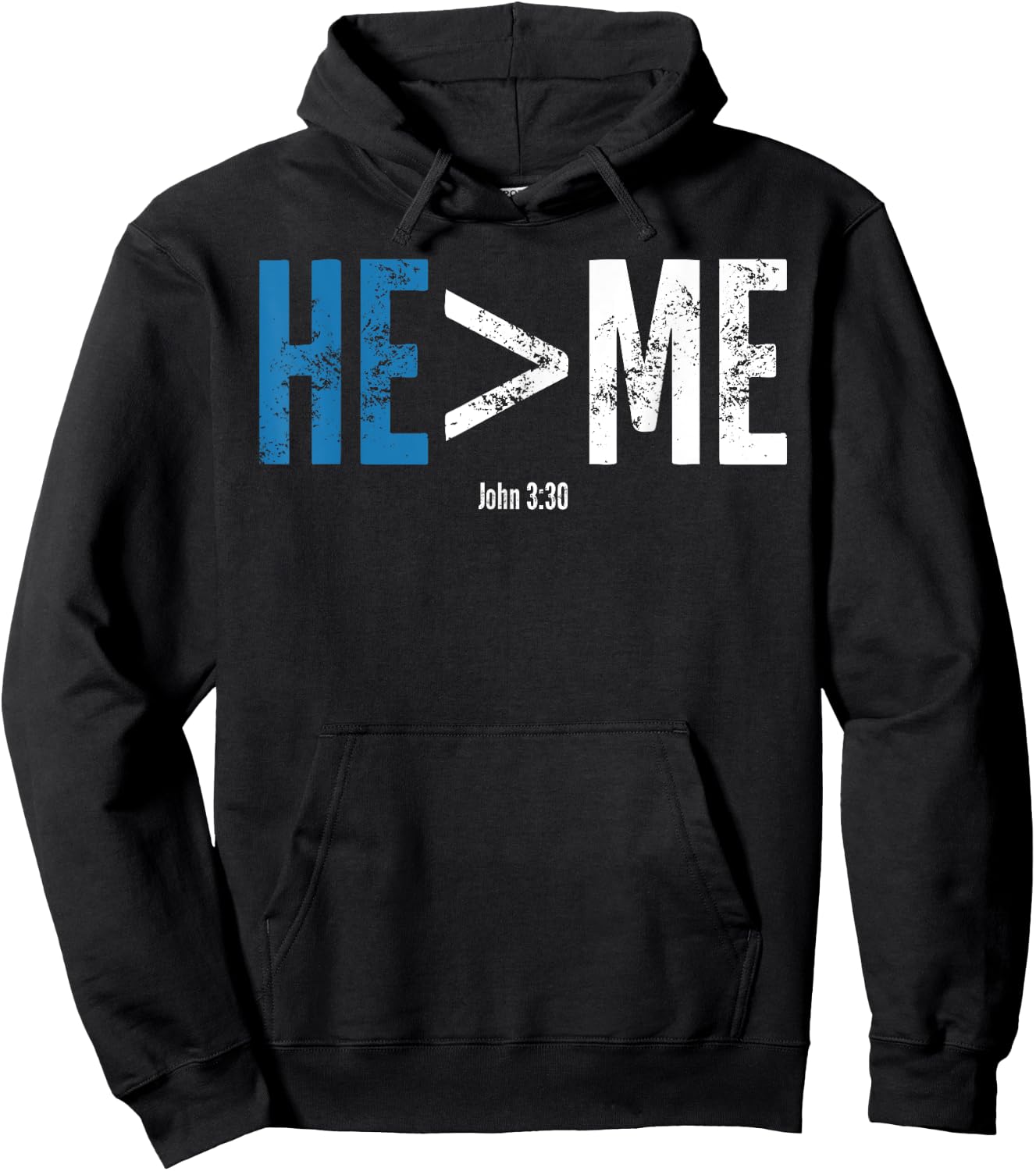 He is Greater Than Me Shirt Hoodie - Hoodie | Black