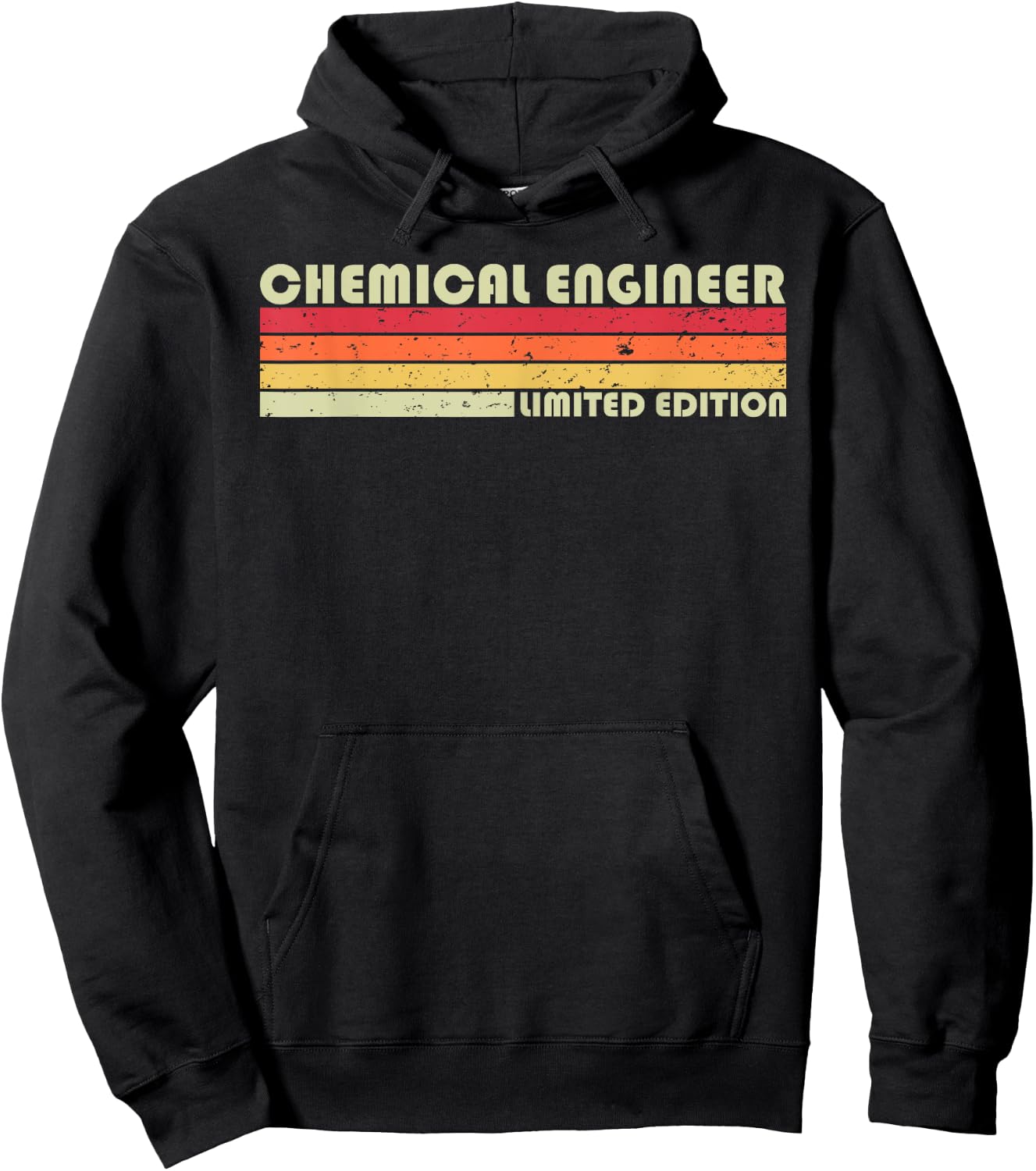 CHEMICAL ENGINEER Funny Job Title Profession Birthday Worker Hoodie - Hoodie | Black