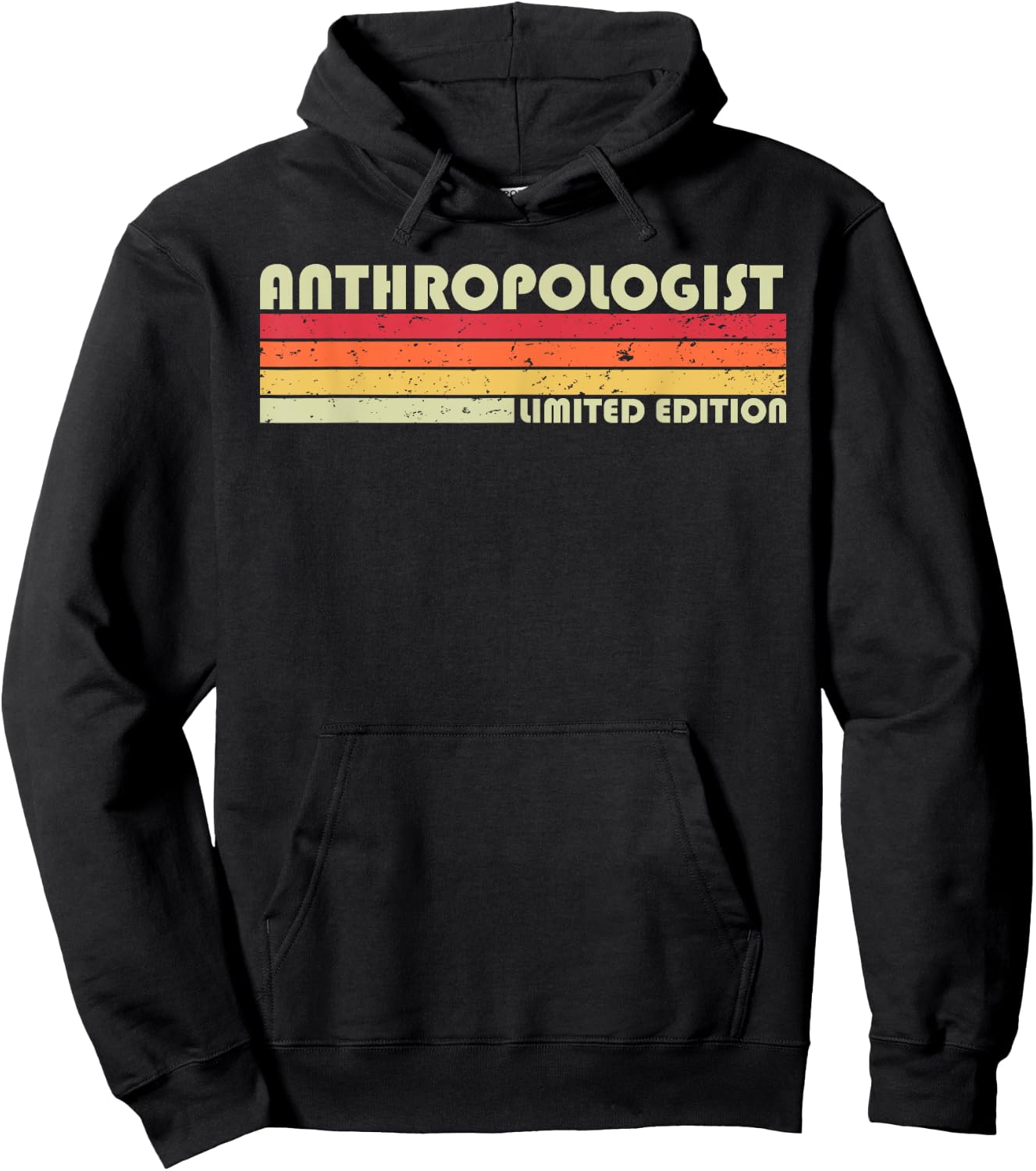 ANTHROPOLOGIST Funny Job Title Profession Birthday Worker Hoodie - Hoodie | Black