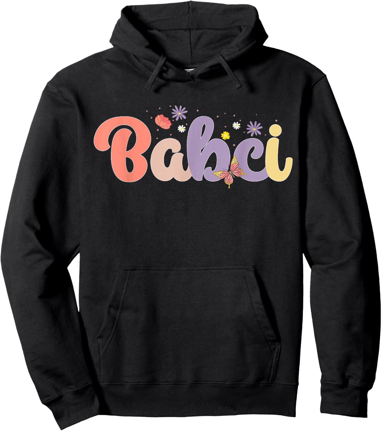 Babci Proud Babci Grandma Babci Grandmother Hoodie - Hoodie | Black