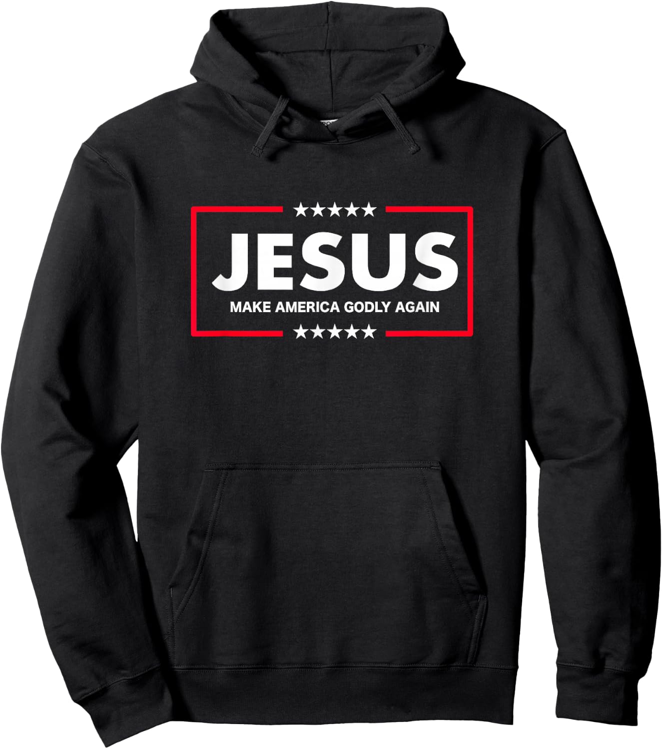 Christian Gifts Women Men Make America Godly Again Hoodie - Hoodie | Black