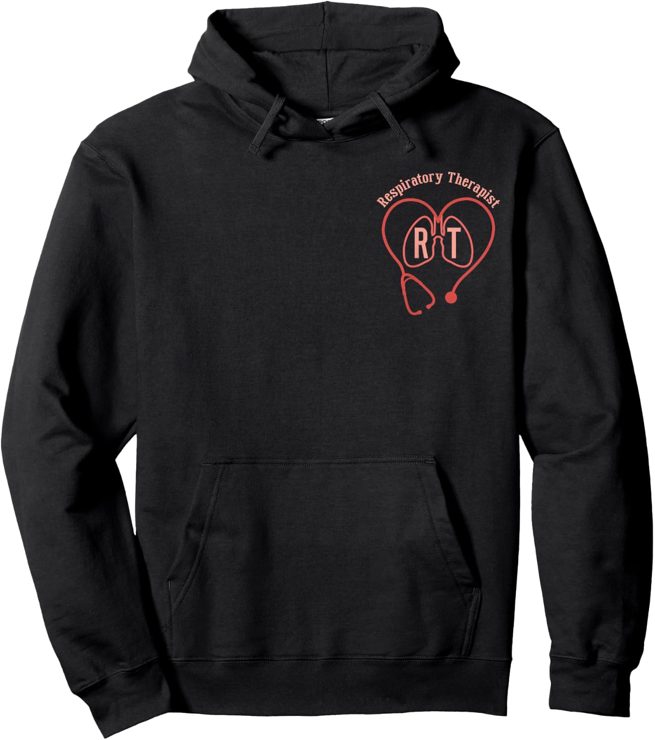 Respiratory Therapist RT Therapy Care Week Breathing Hoodie - Hoodie | Black