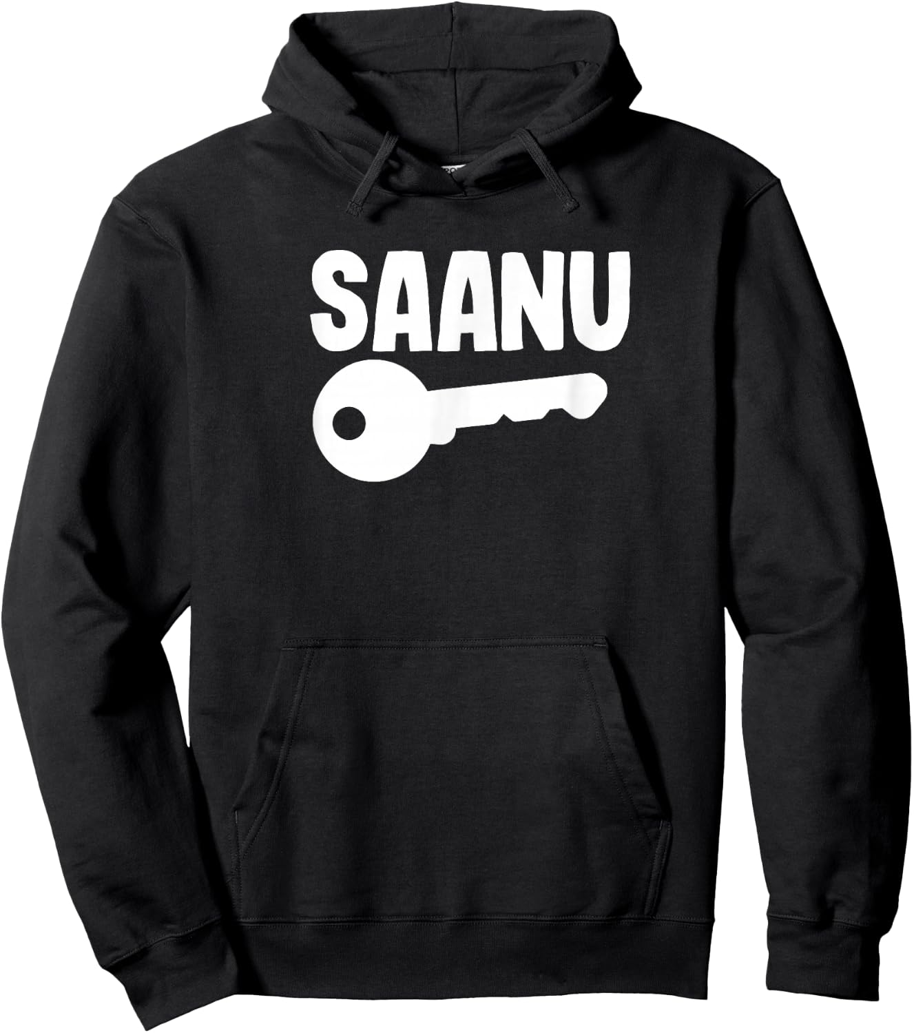 Saanu Key Punjabi Desi Sikh Funny Indian Novelty Hoodie - Hoodie | Black
