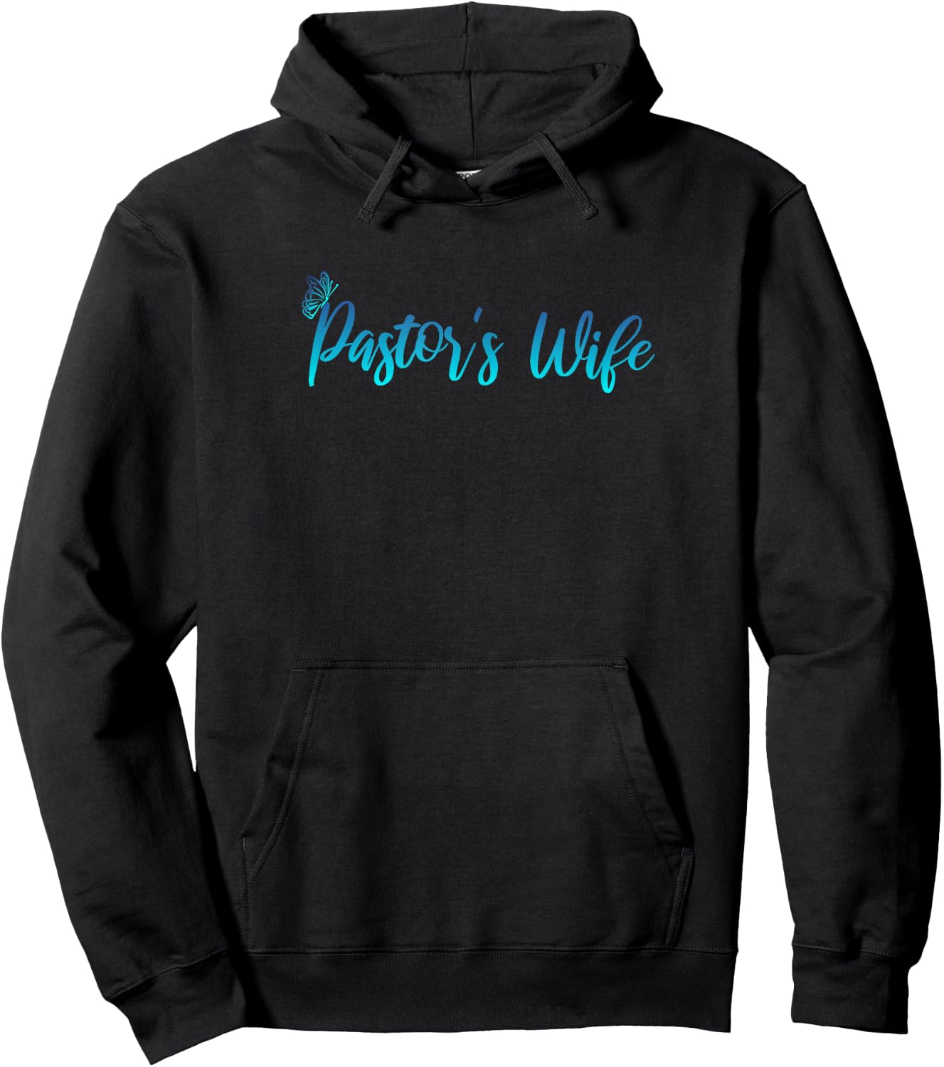 Pastor's Wife Design Hoodie - Hoodie | Black