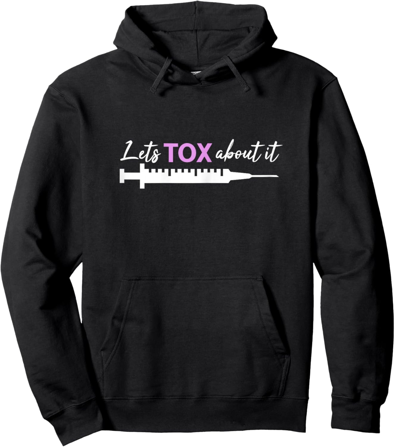 Aesthetic Nurse Botox Injector Cosmetic Nurse Self Promotion Hoodie - Hoodie | Black