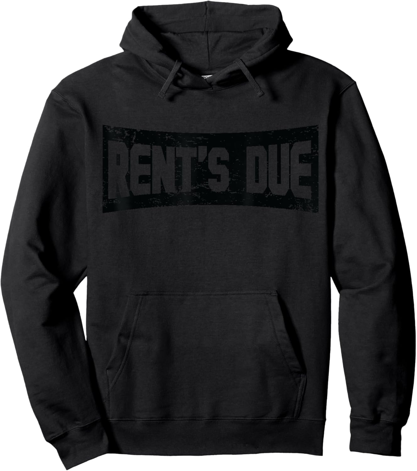 Rent's Due Funny New Adult 18th Birthday Hoodie - Hoodie | Black