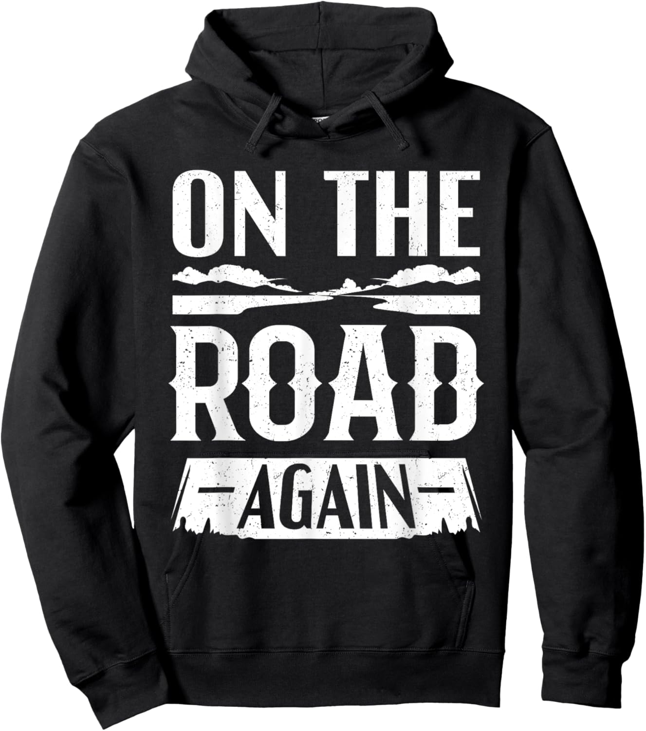 Road Tripping Gifts - On The Road Again Hoodie - Hoodie | Black